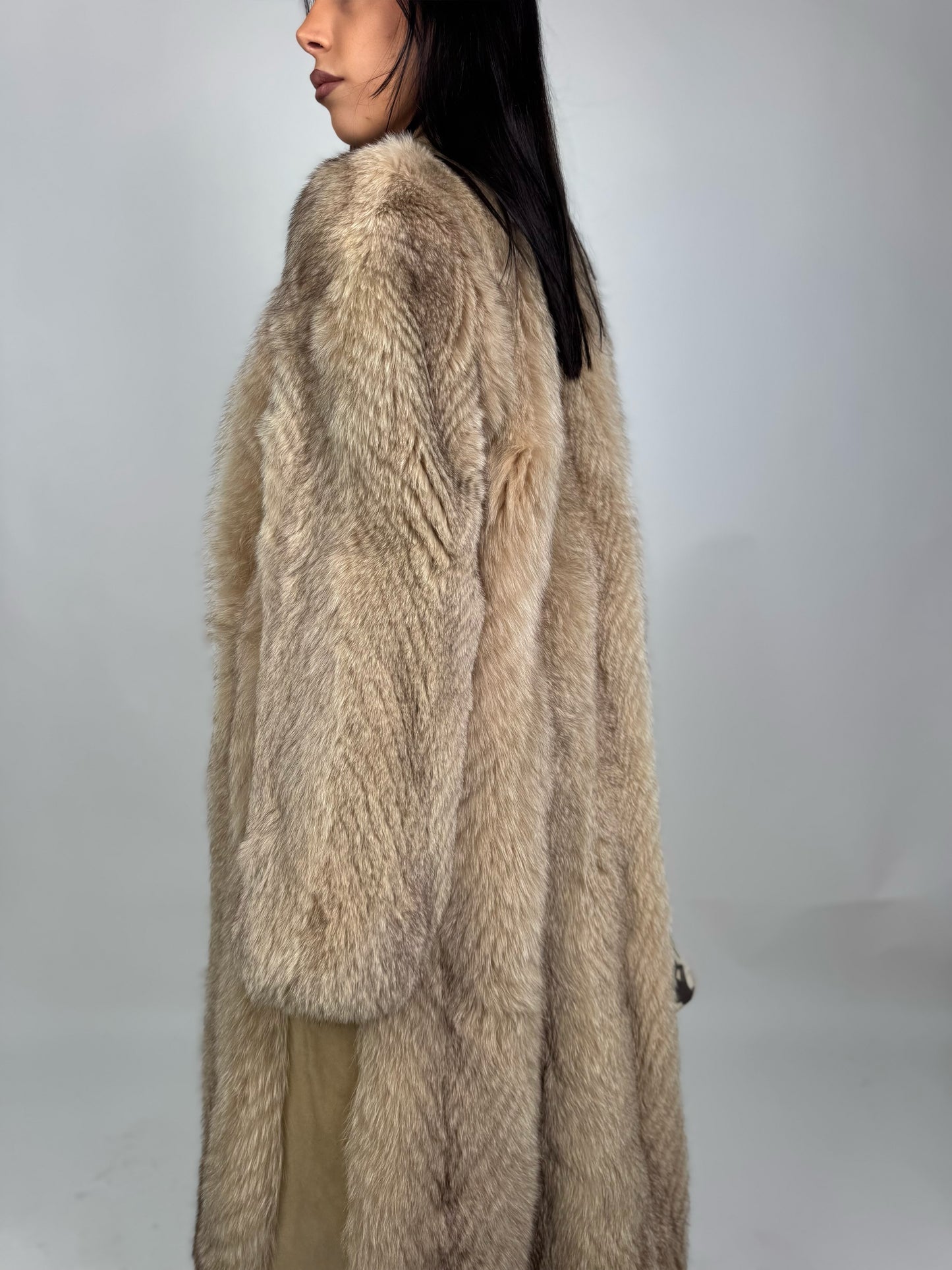 Cappotto in volpe della groenlandia N509