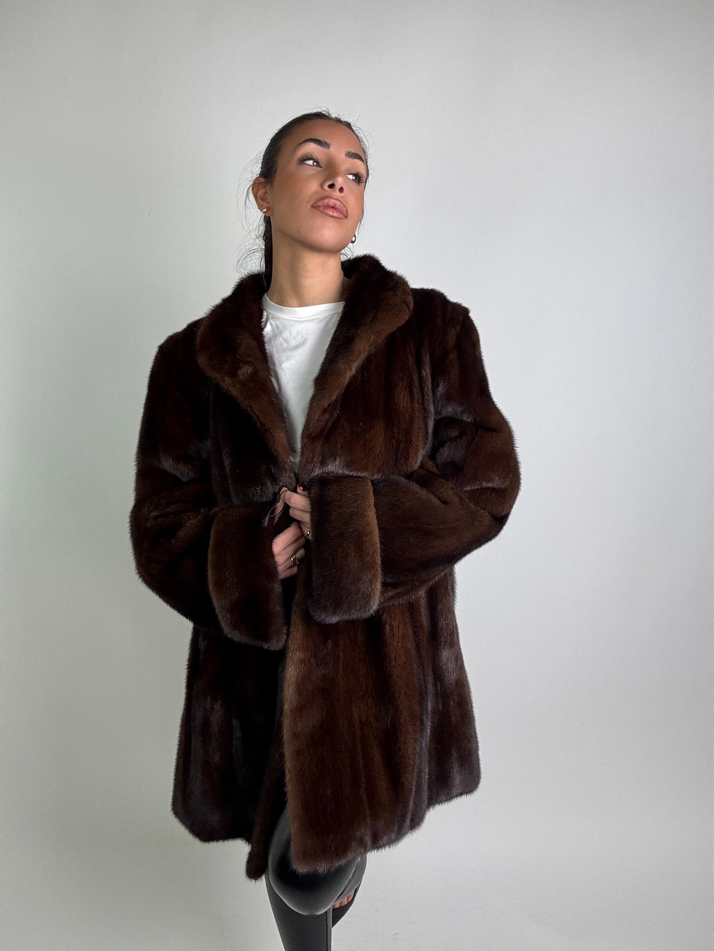 Giacca in visone N254