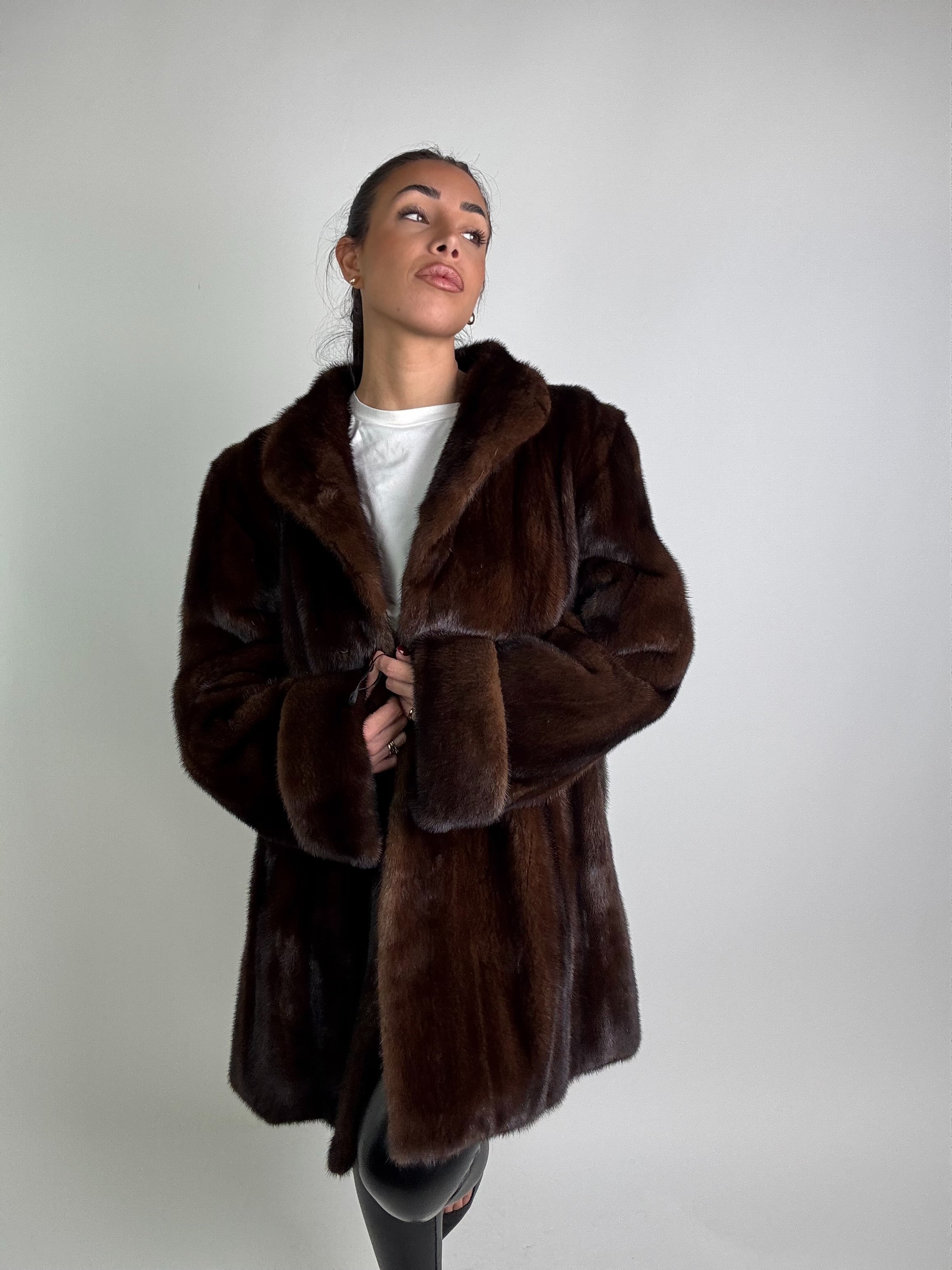 Giacca in visone N254