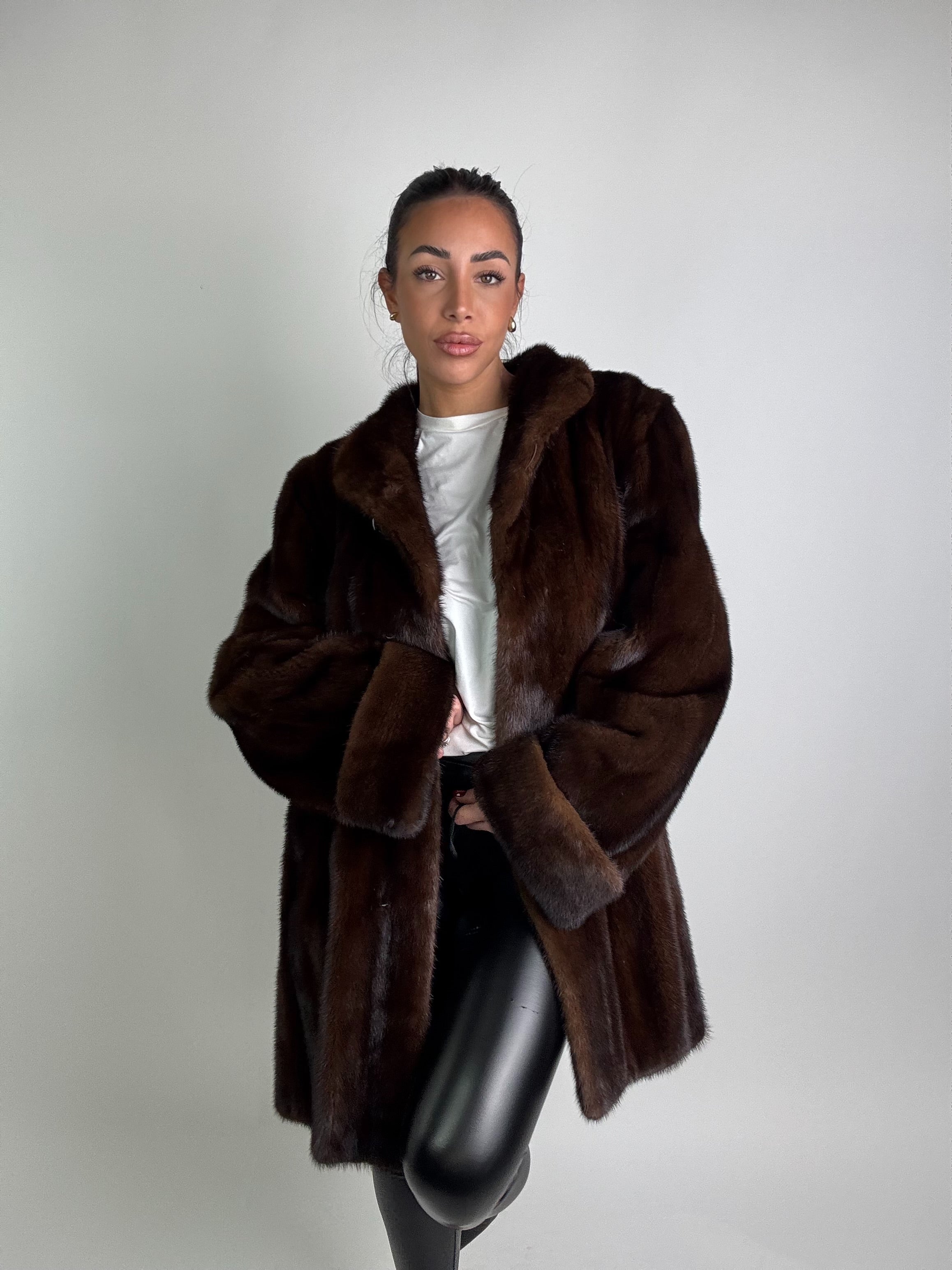 Giacca in visone N254