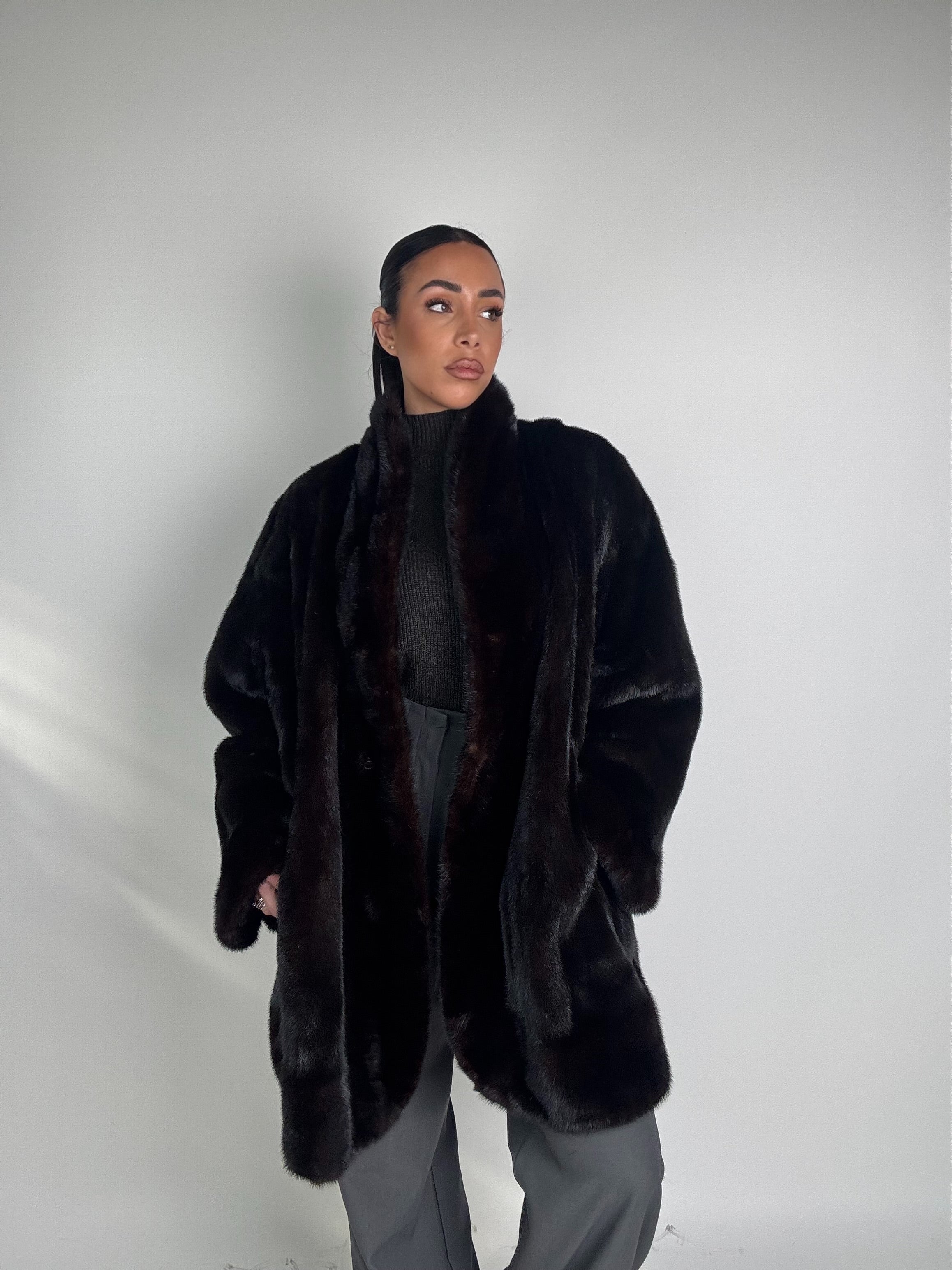 Cappotto in visone N529