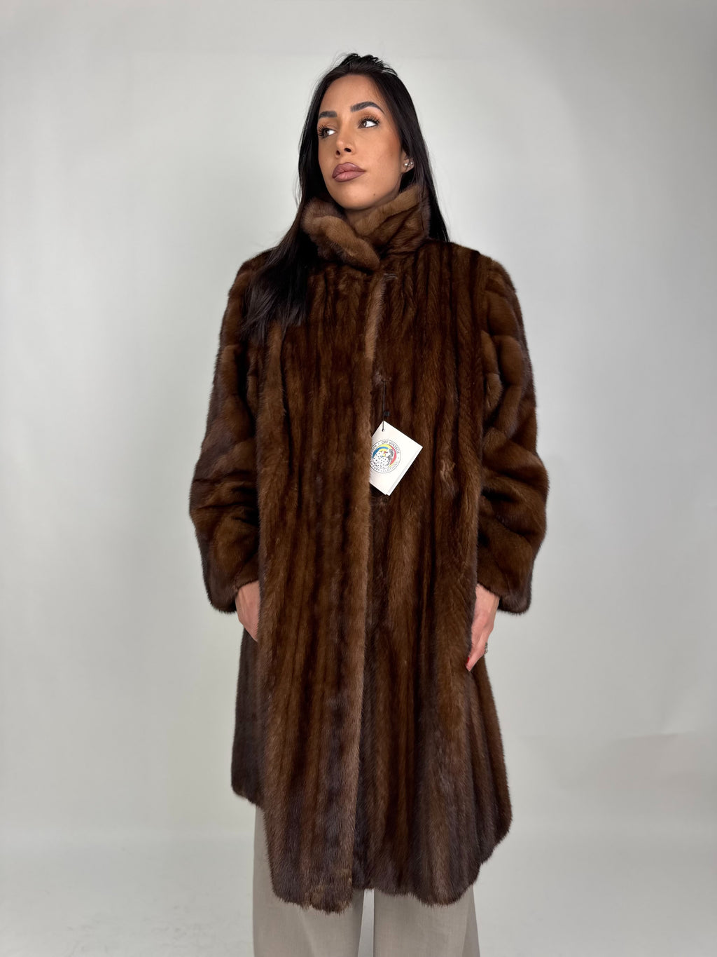 Cappotto in visone N475