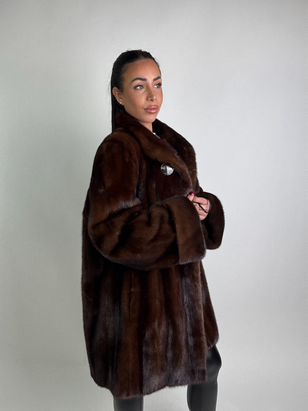 Giacca in visone N254