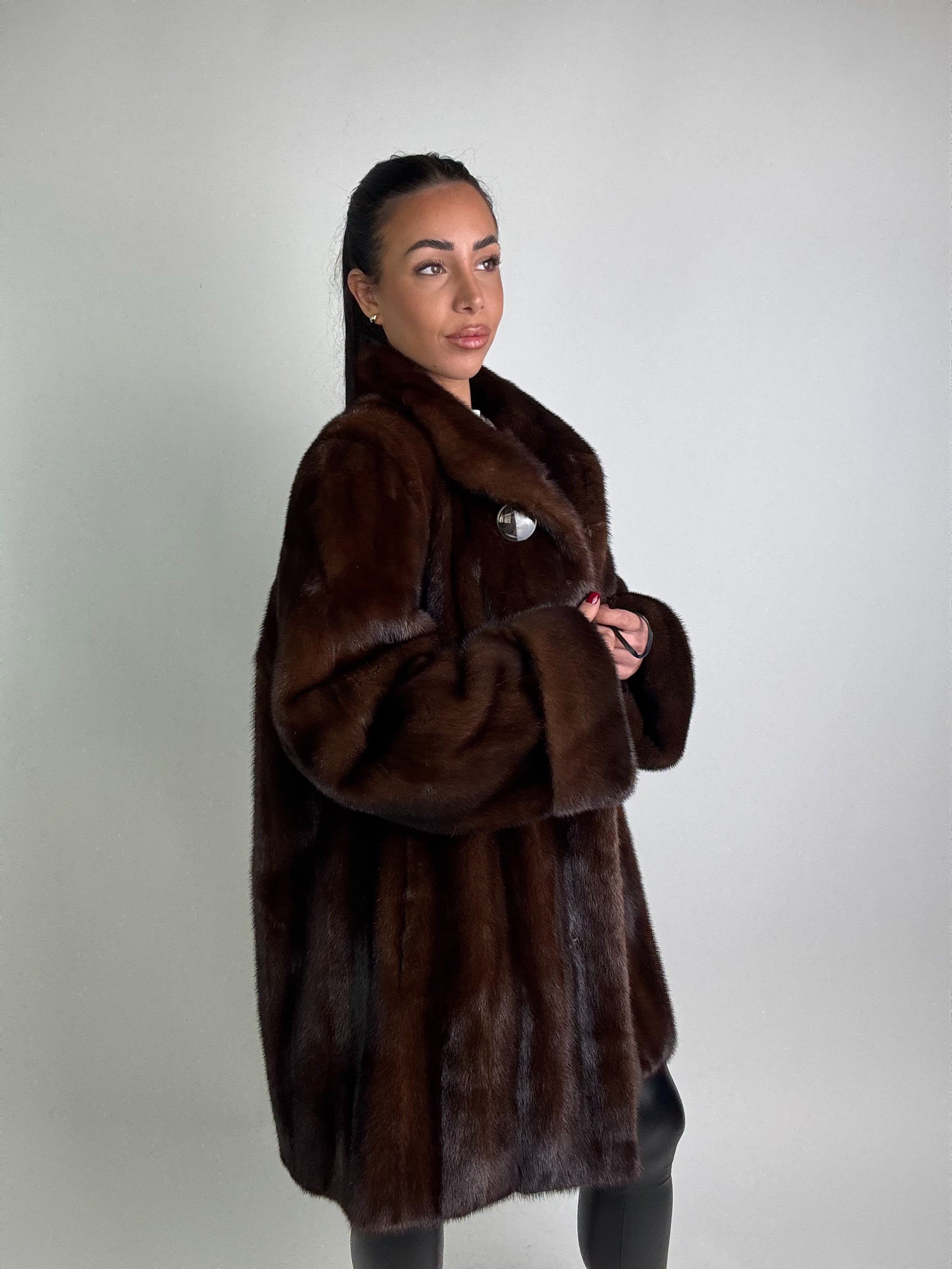 Giacca in visone N254