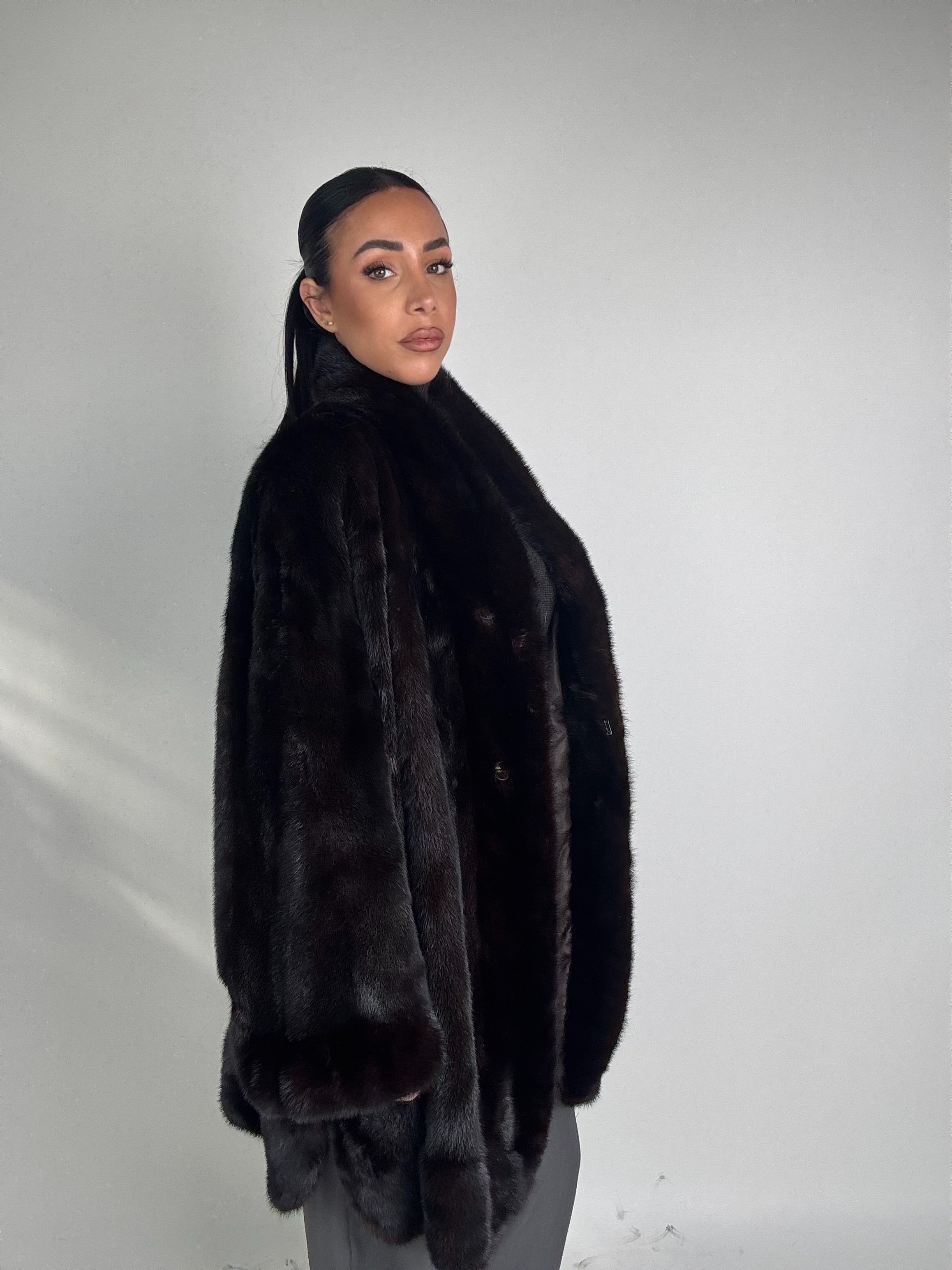 Cappotto in visone N529