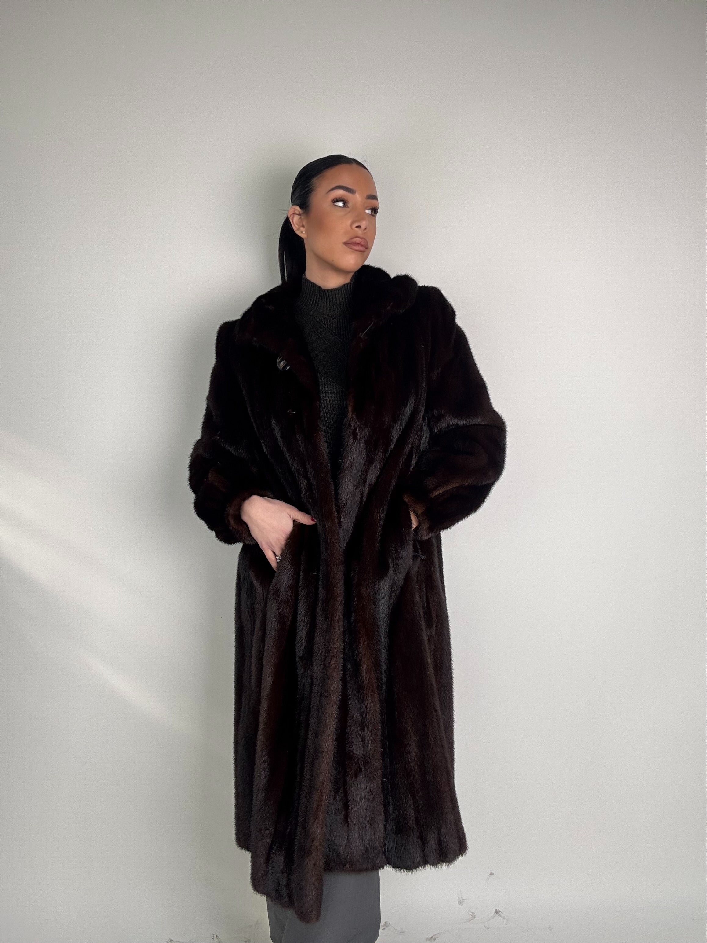 Cappotto in visone N530