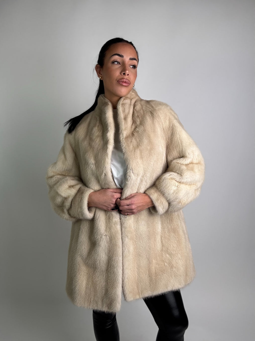 Giacca in visone N256