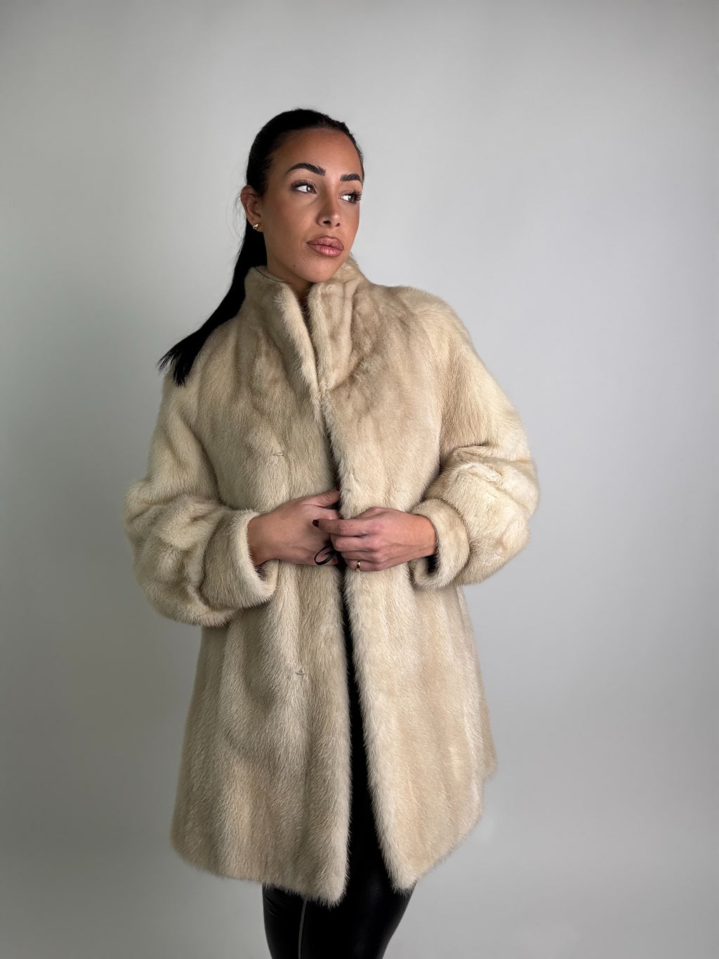 Giacca in visone N256