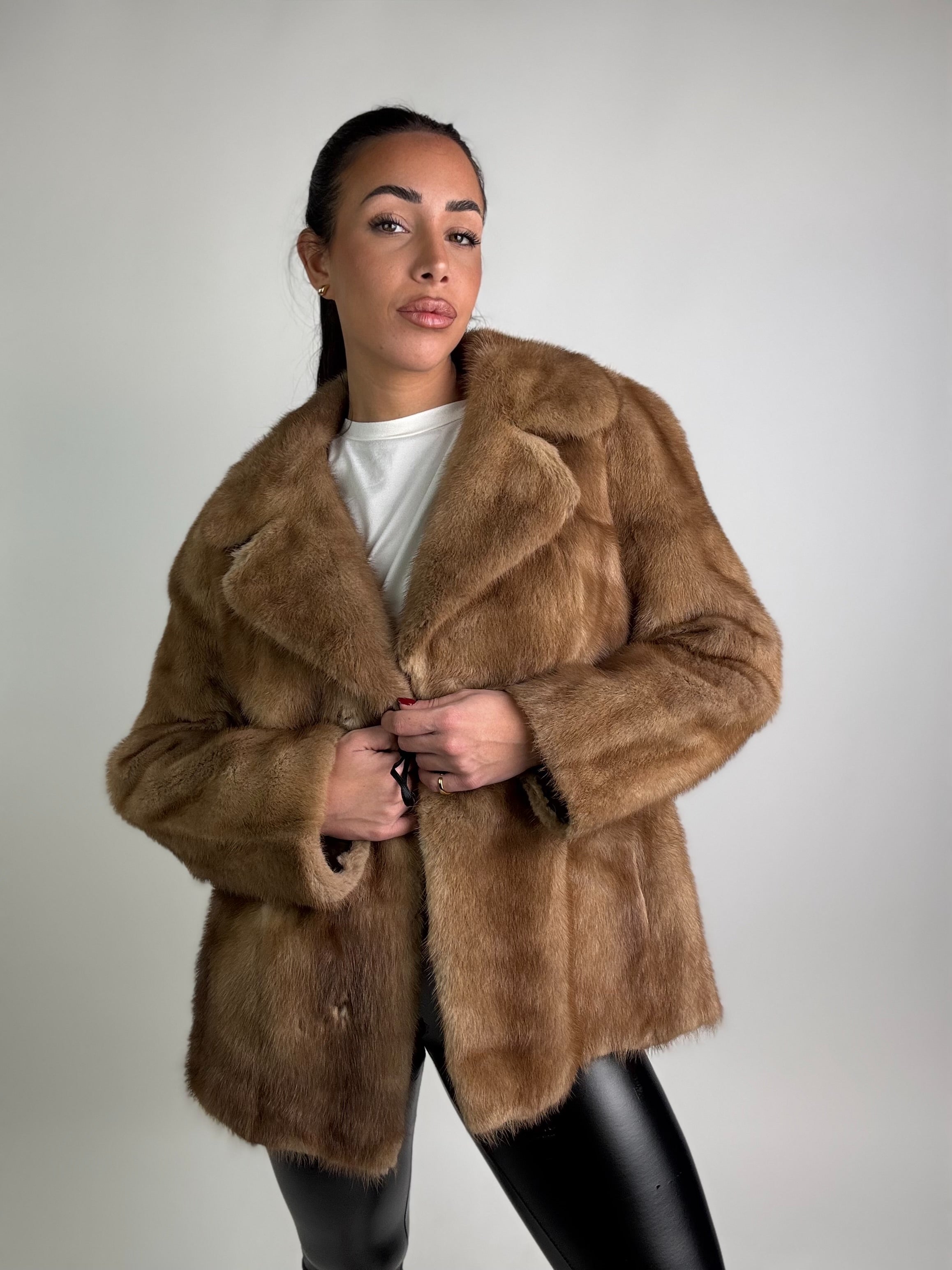 Giacca in visone N257