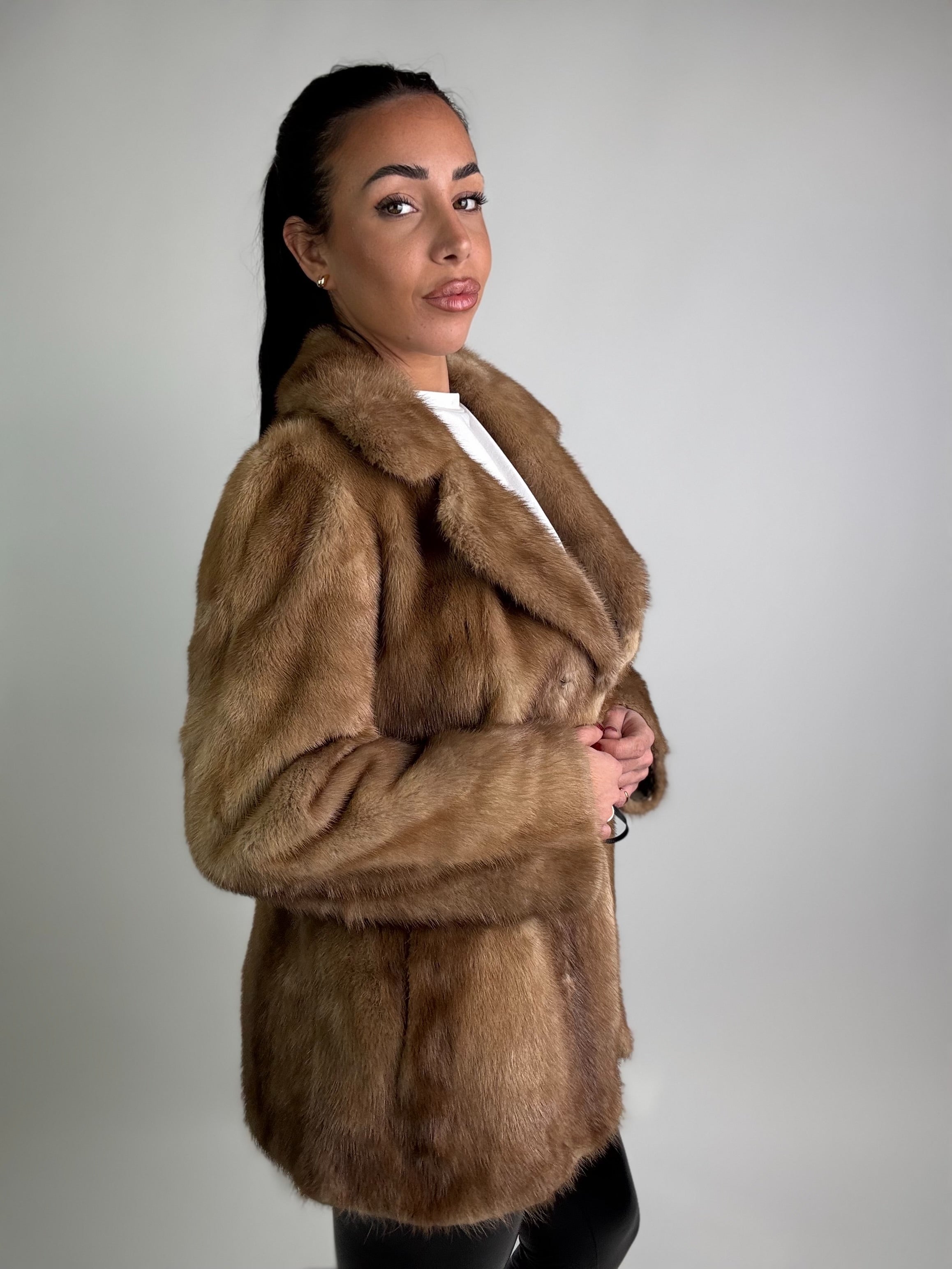 Giacca in visone N257