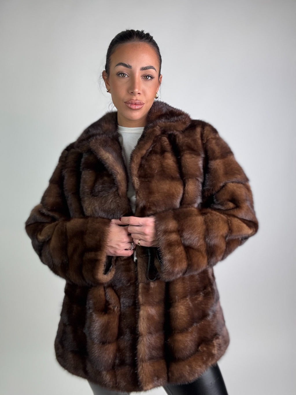 Giacca in visone N258