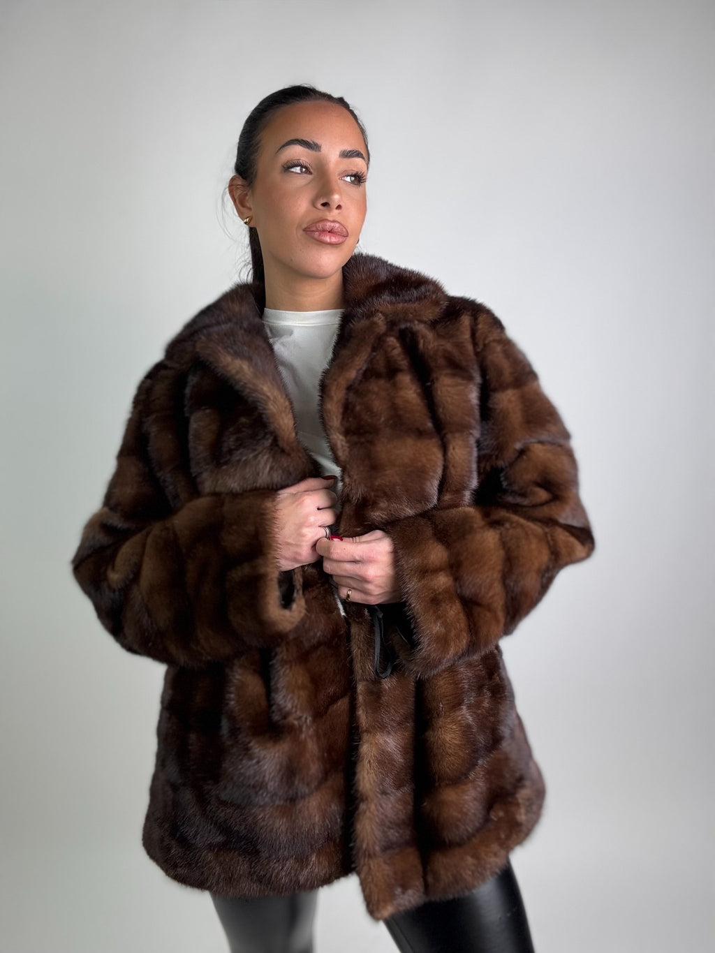 Giacca in visone N258