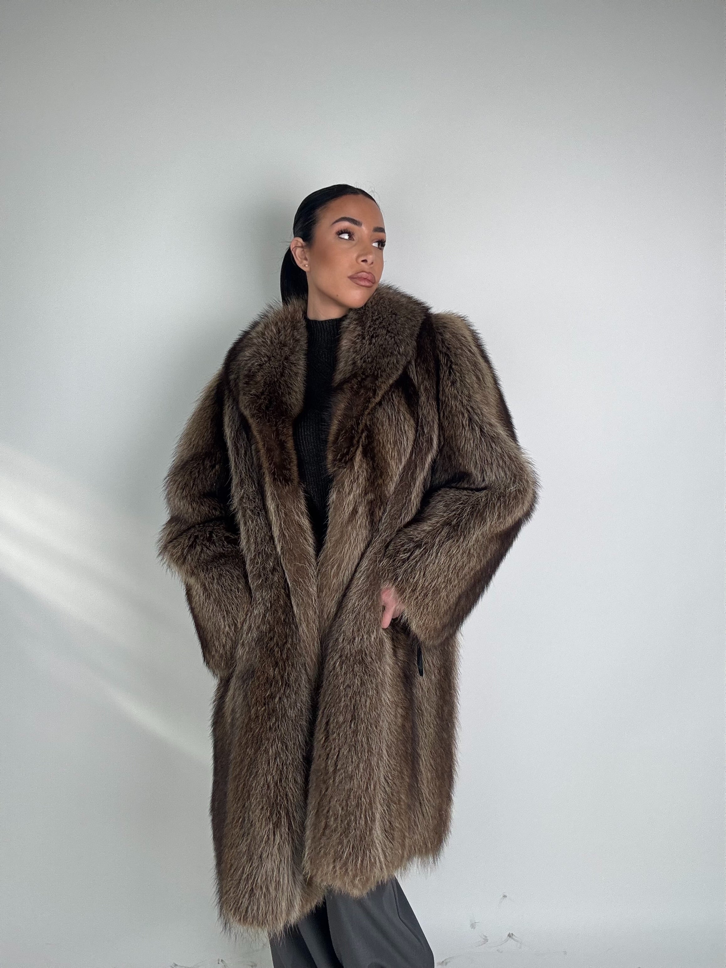 Cappotto in marmotta N461