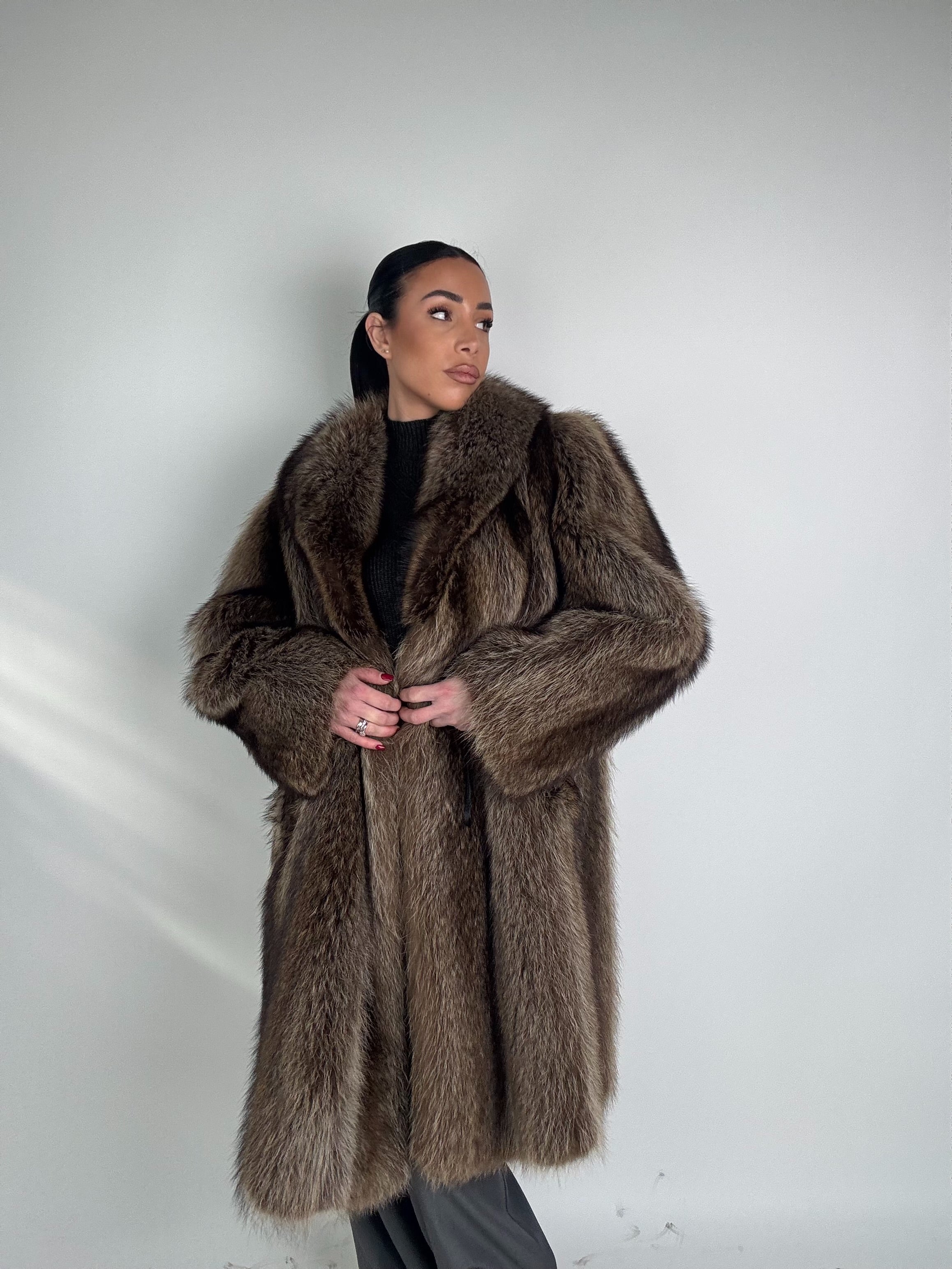 Cappotto in marmotta N461