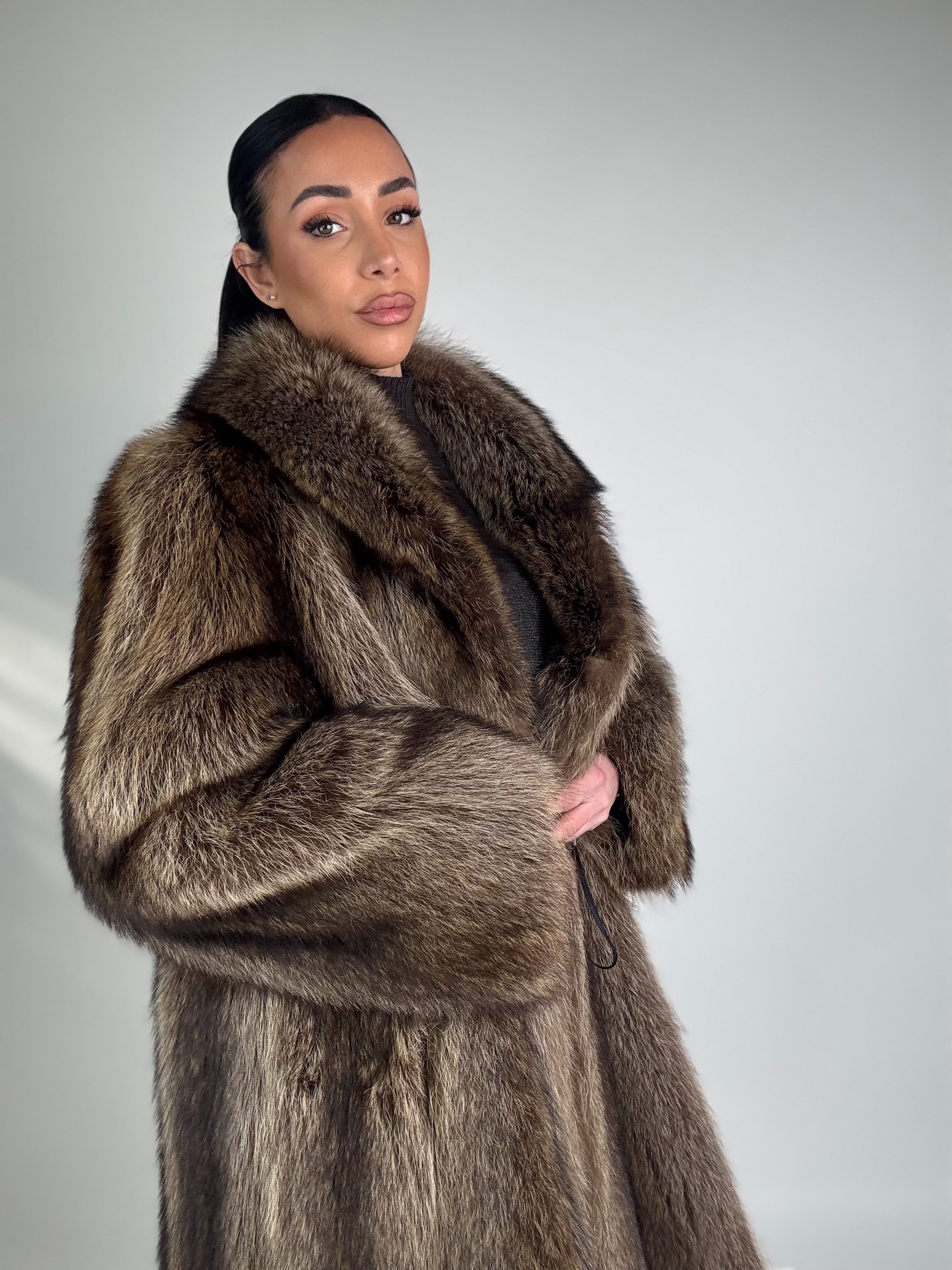 Cappotto in marmotta N461