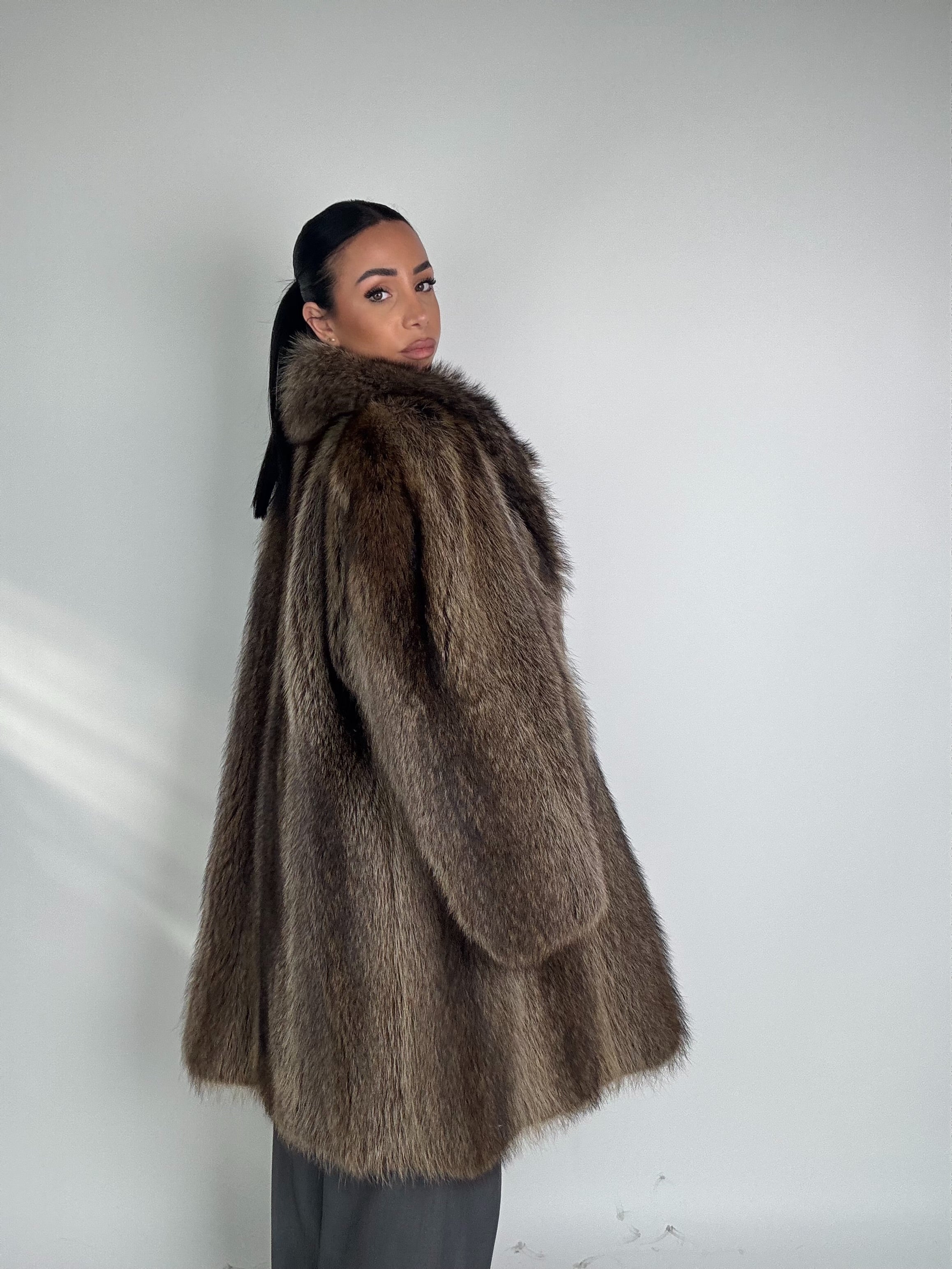 Cappotto in marmotta N461