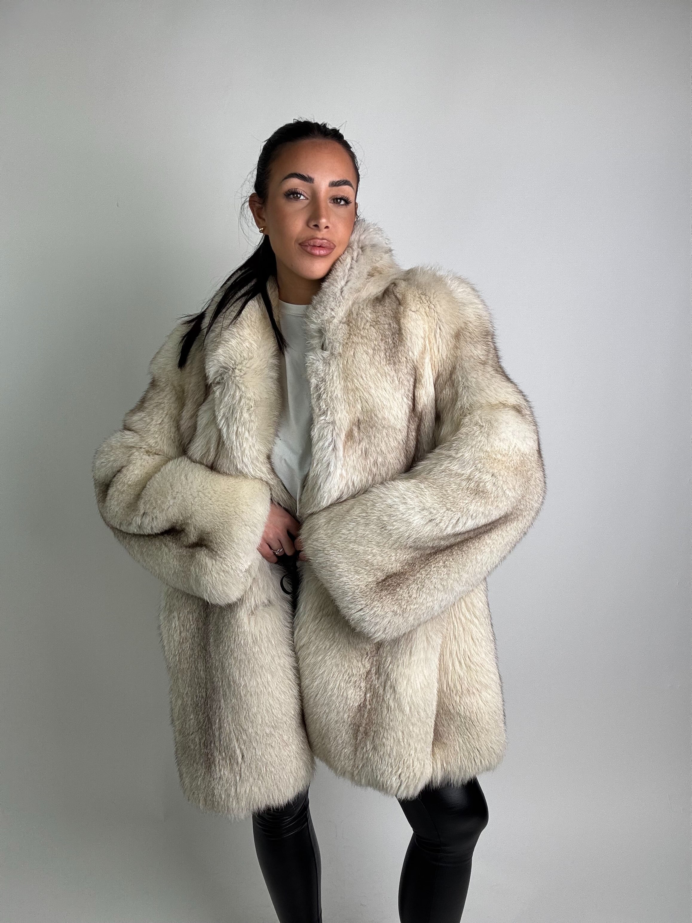 Giacca in volpe della groenlandia N45