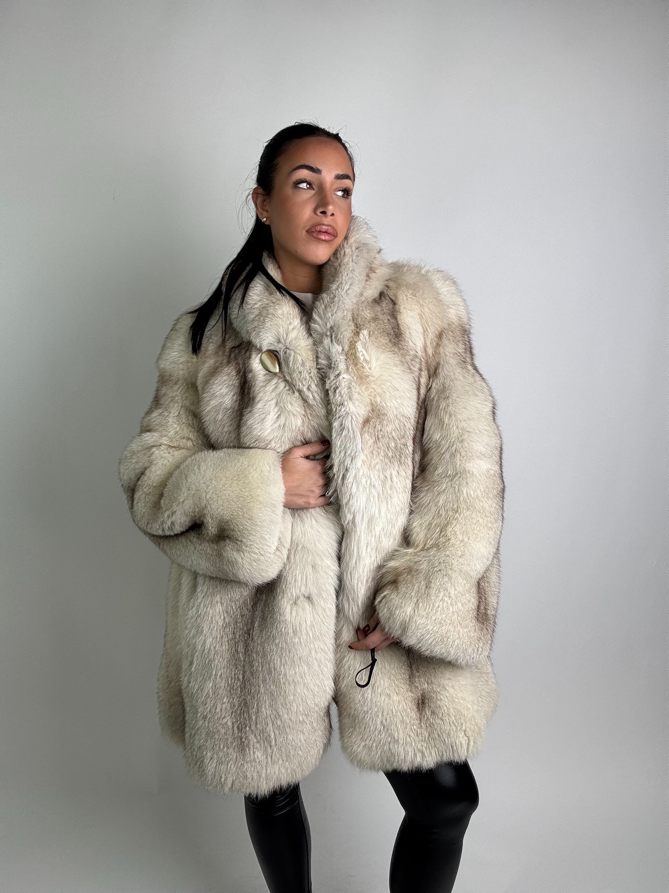 Giacca in volpe della groenlandia N45