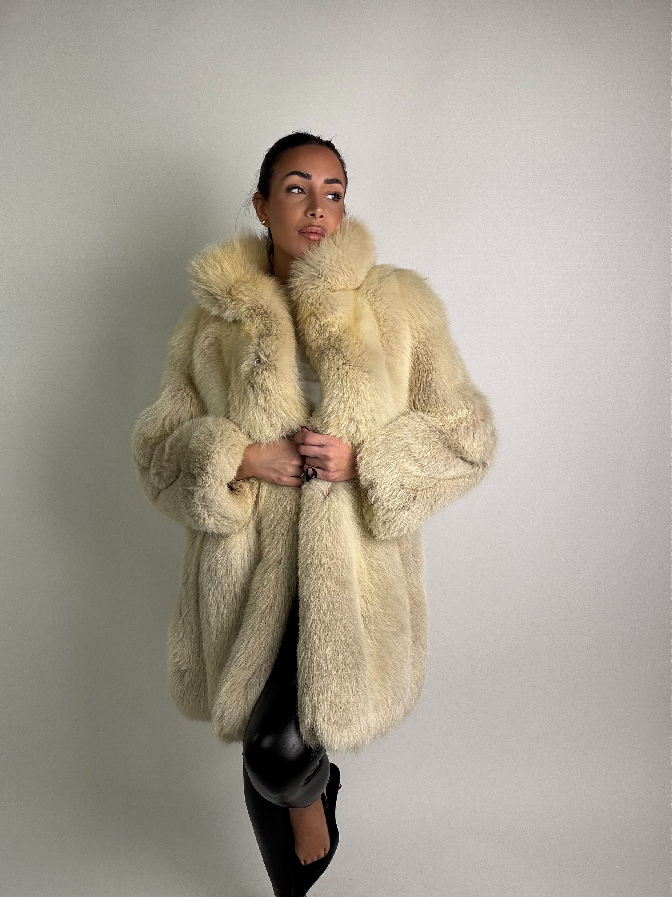 Giacca in volpe della groenlandia N46