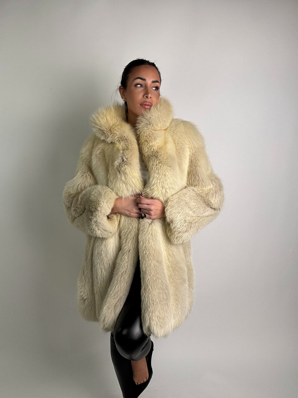 Giacca in volpe della groenlandia N46