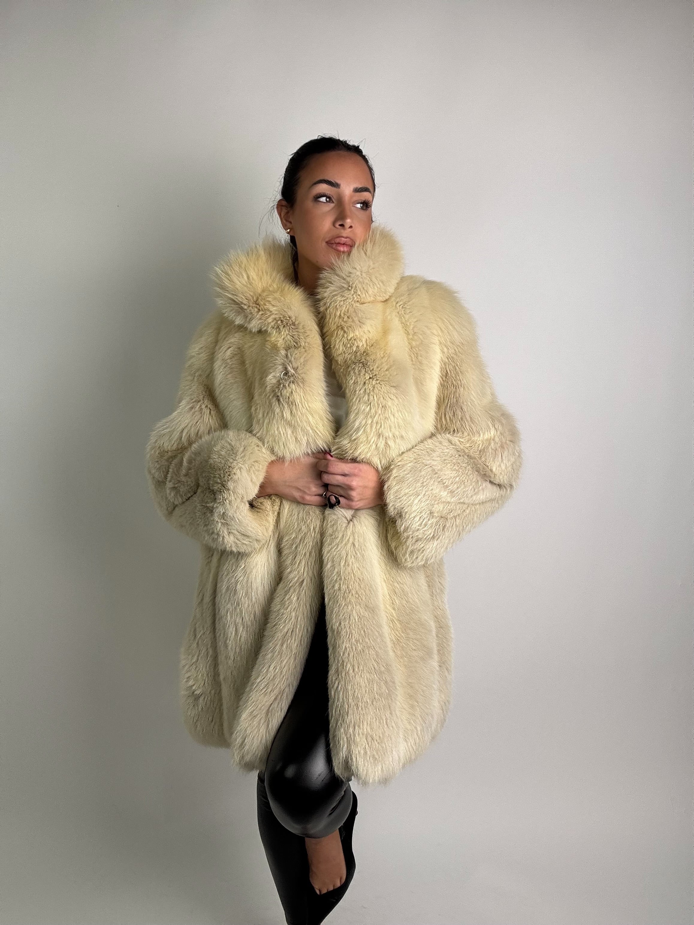 Giacca in volpe della groenlandia N46