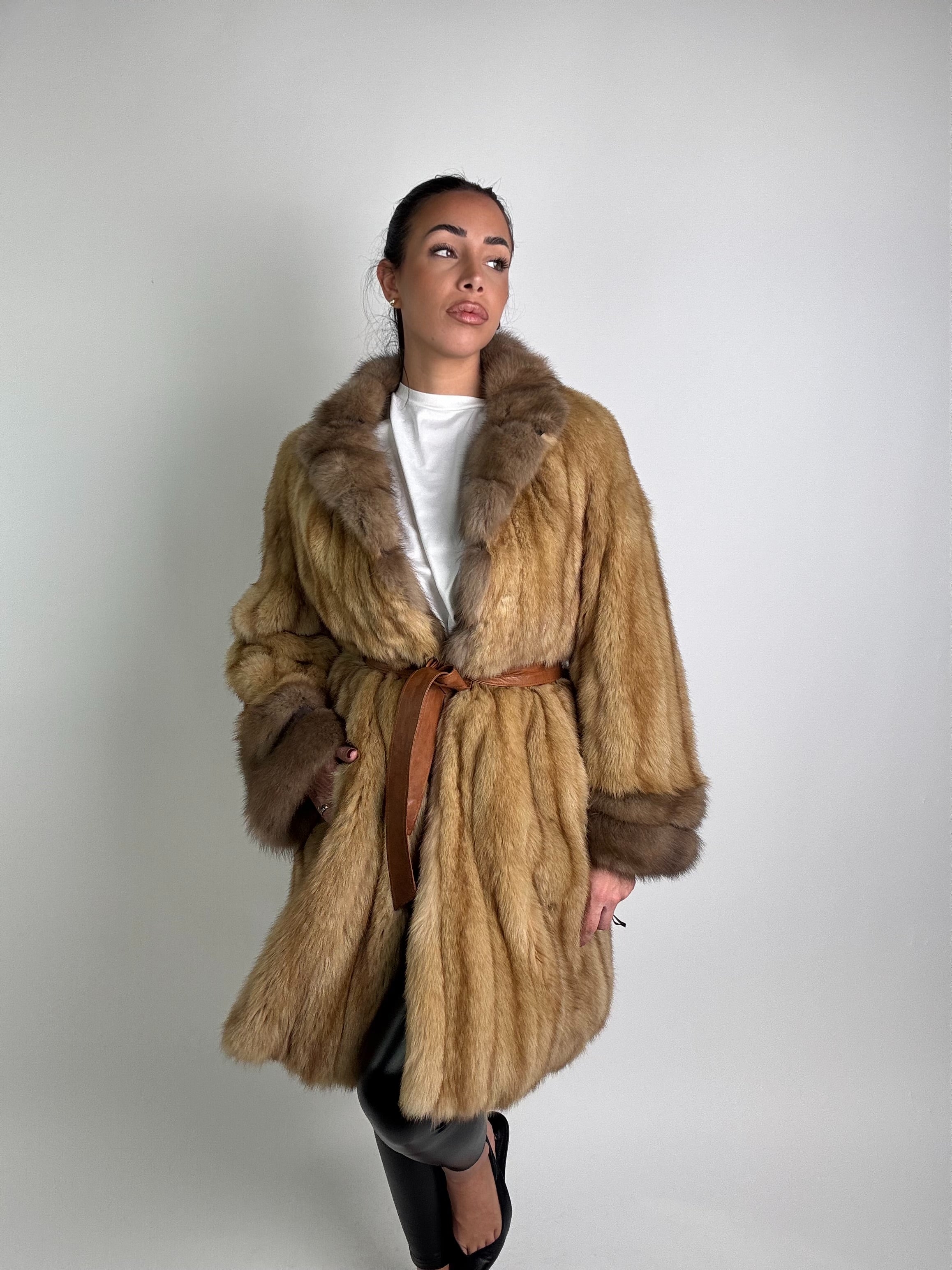 Cappotto in zibellino