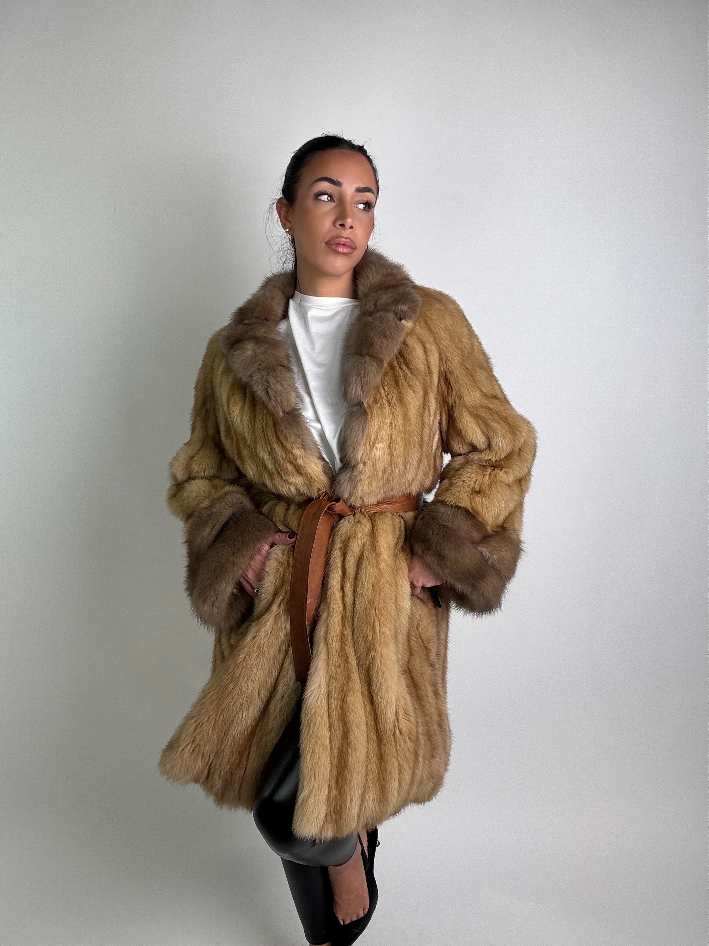 Cappotto in zibellino