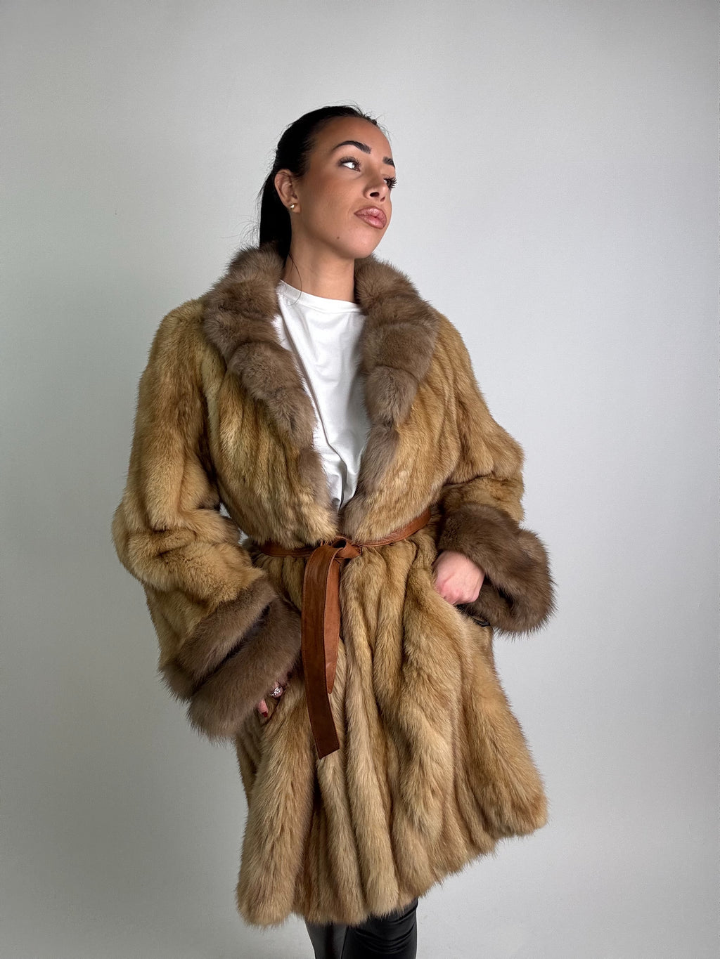 Cappotto in zibellino