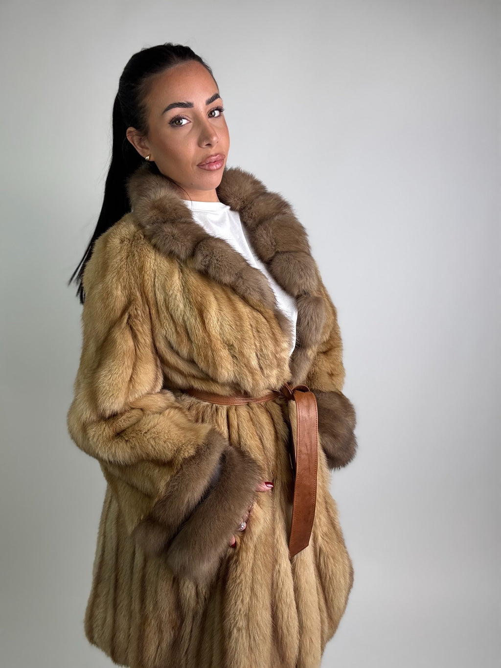 Cappotto in zibellino