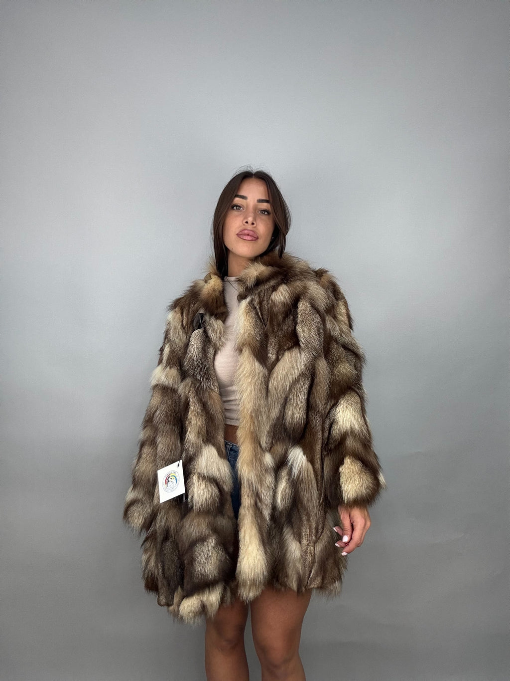 Giacca in volpe della groenlandia