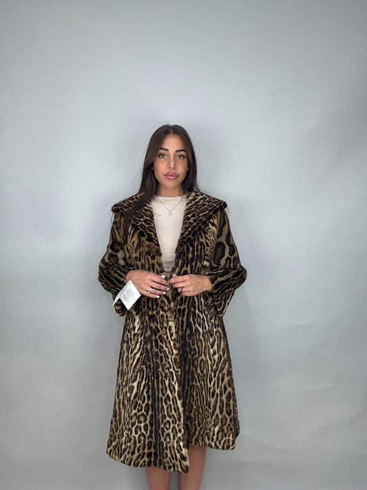 Cappotto in leopardo