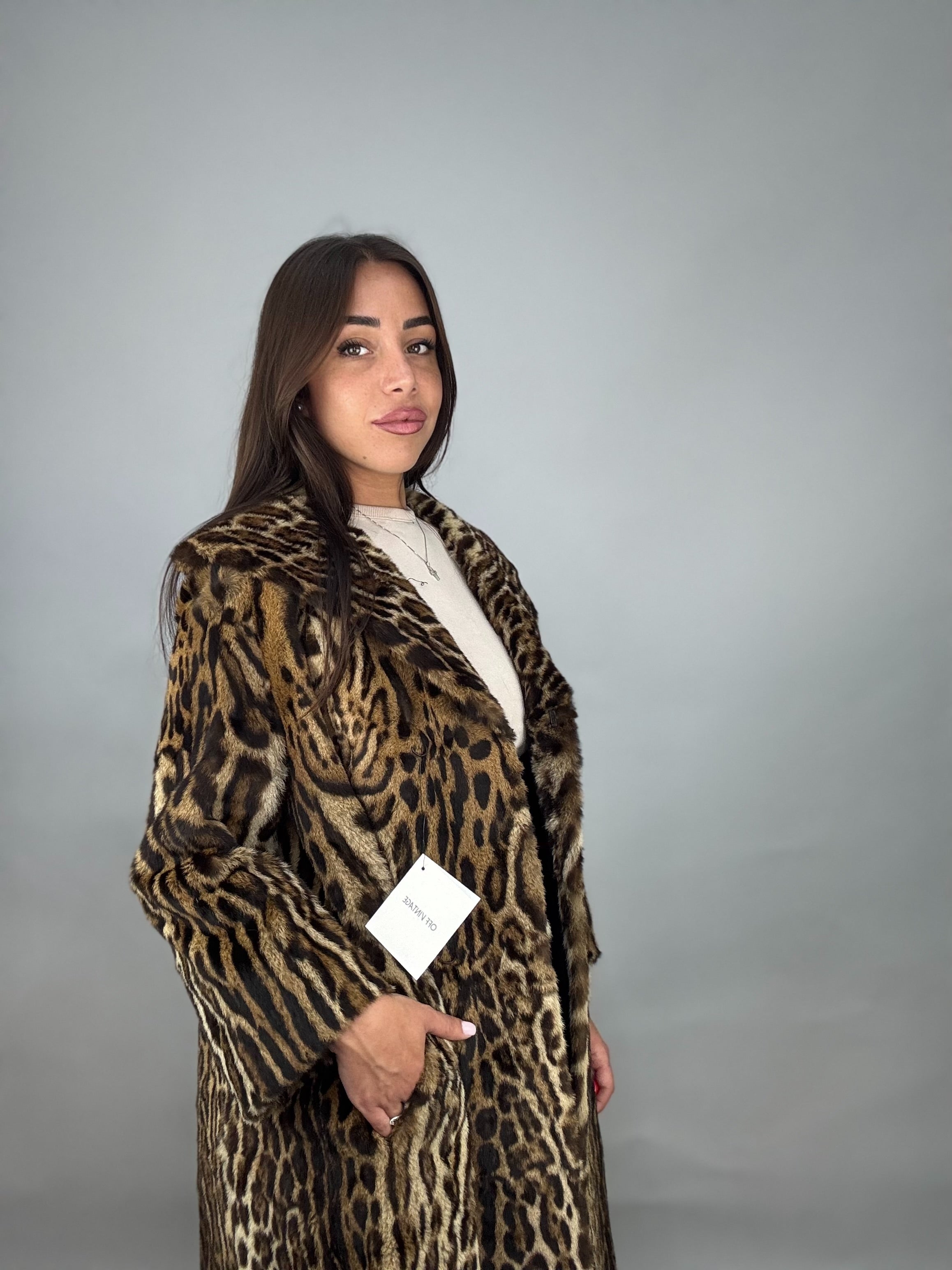 Cappotto in leopardo