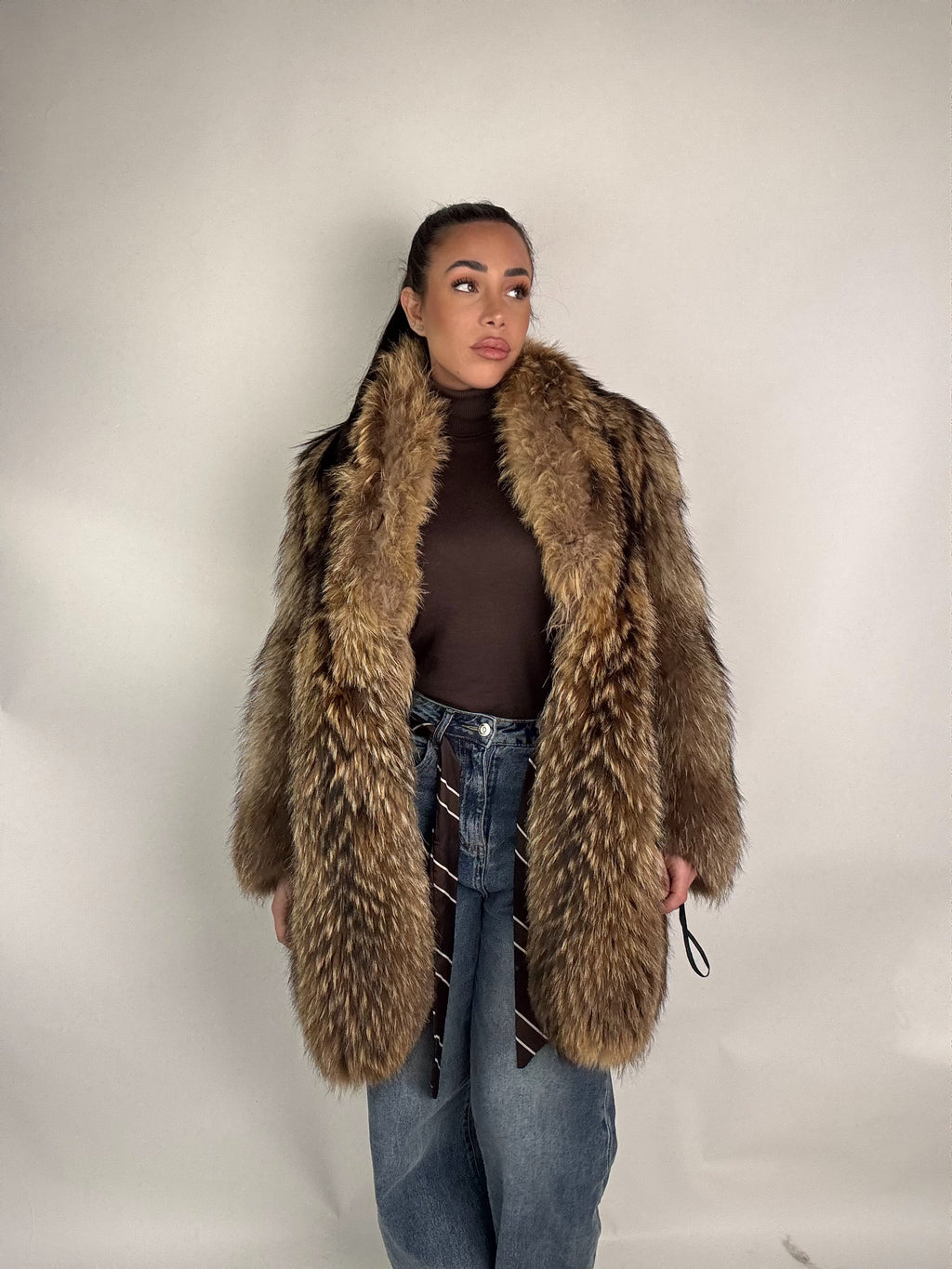 Mink Bomber Jacket