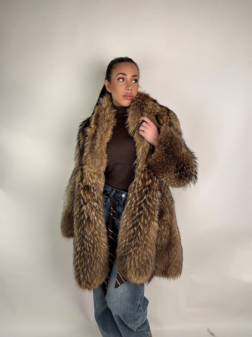 Mink Bomber Jacket