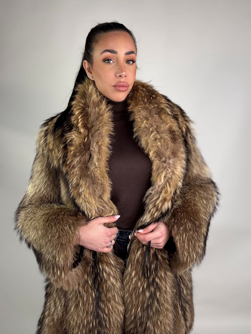 Mink Bomber Jacket