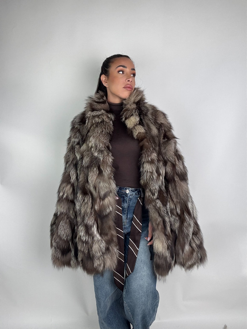 Mink Bomber Jacket
