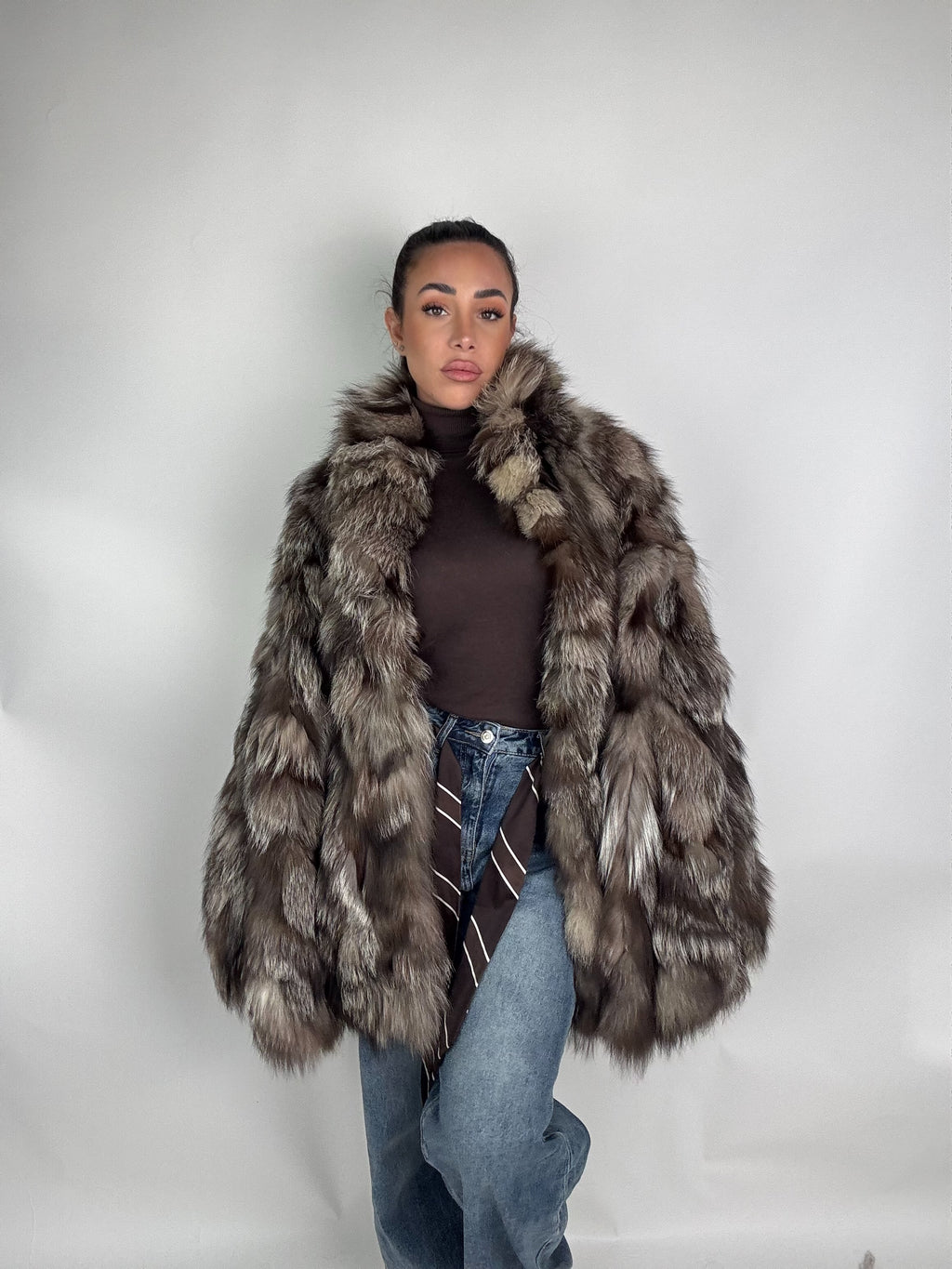 Mink Bomber Jacket