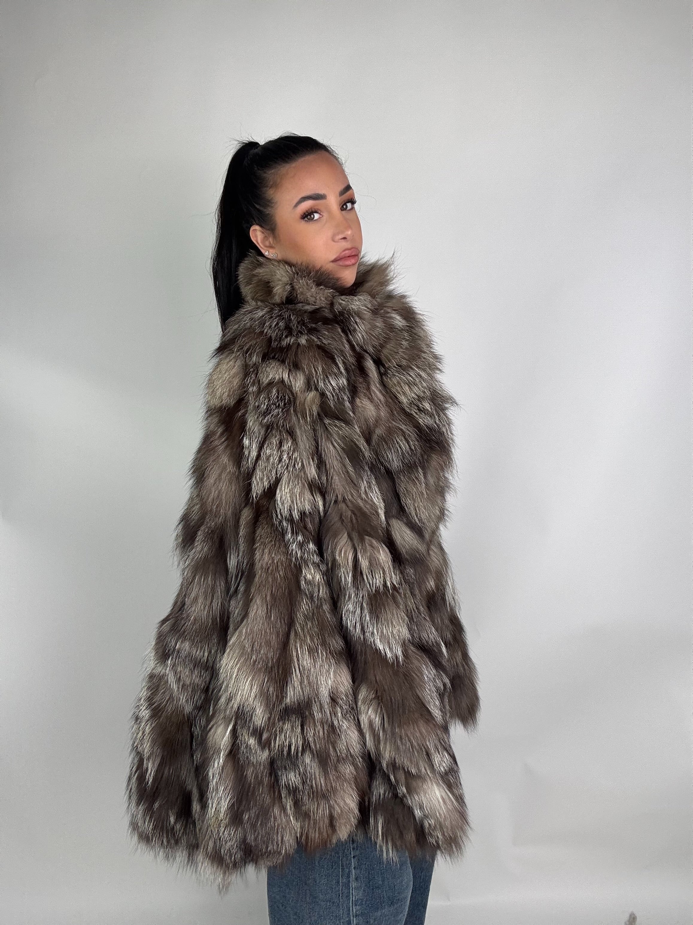 Mink Bomber Jacket