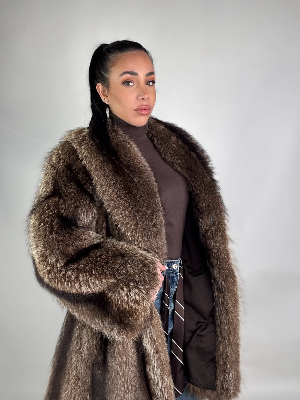 Giacca in marmotta N424