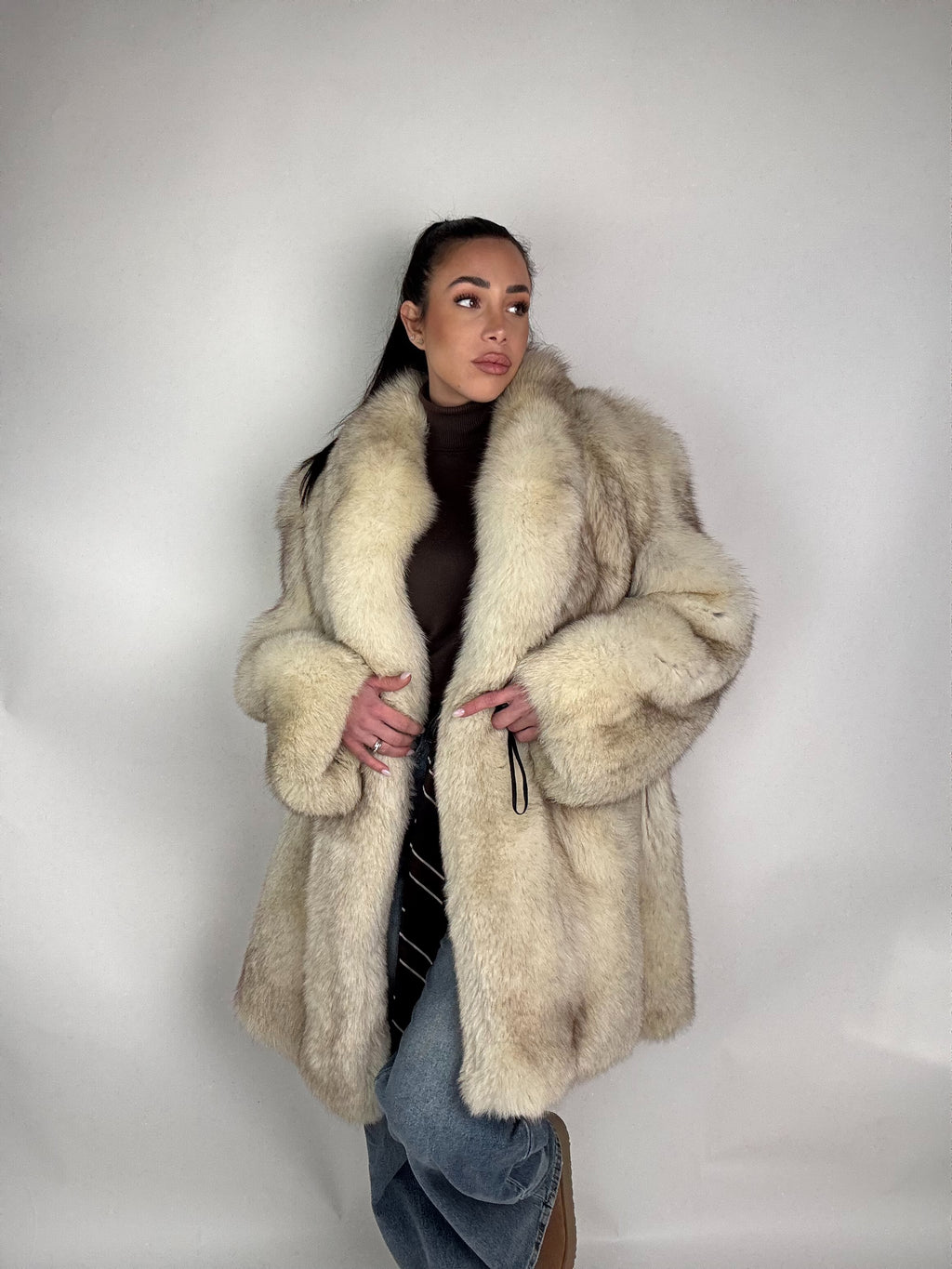 Mink Bomber Jacket