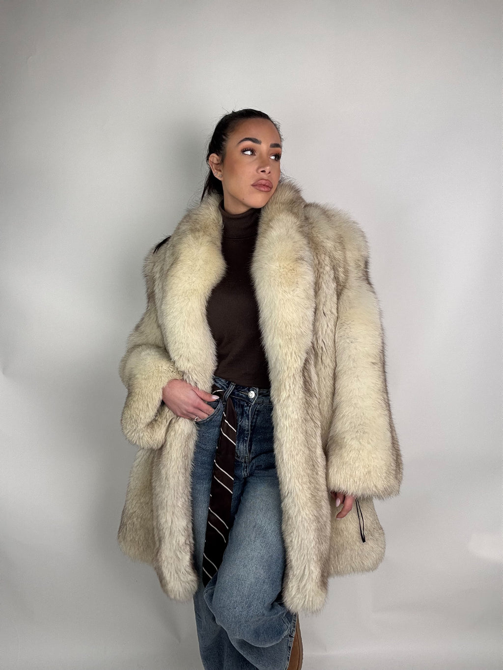 Mink Bomber Jacket