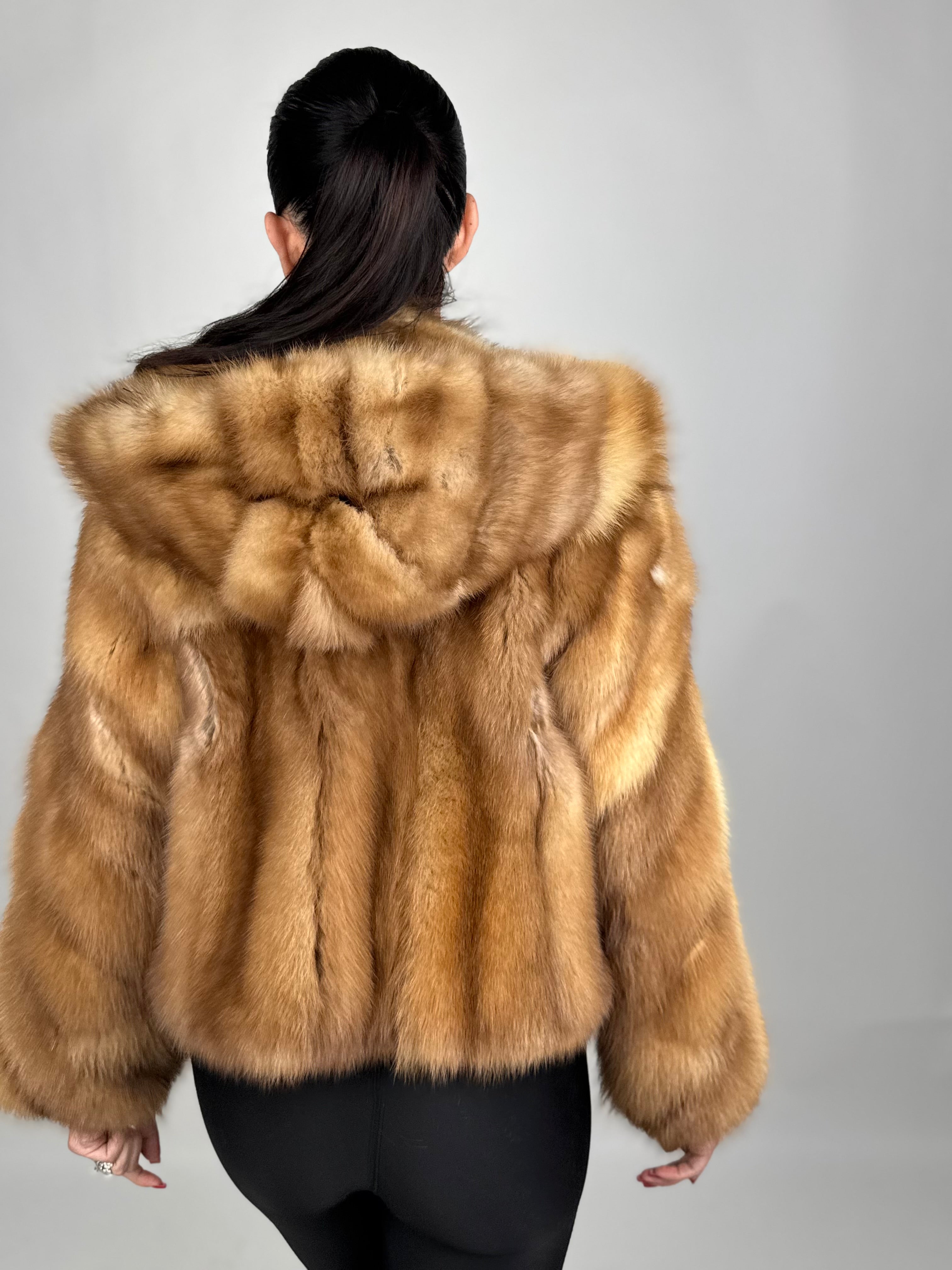 Bomber in zibellino canadese N276