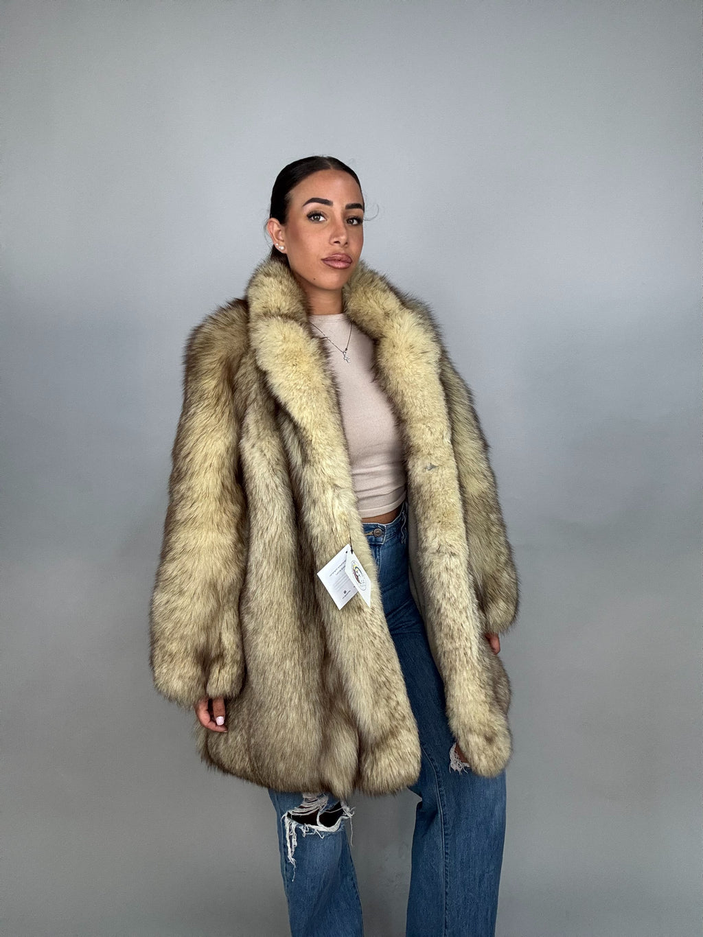 Giacca in volpe della groenalndia