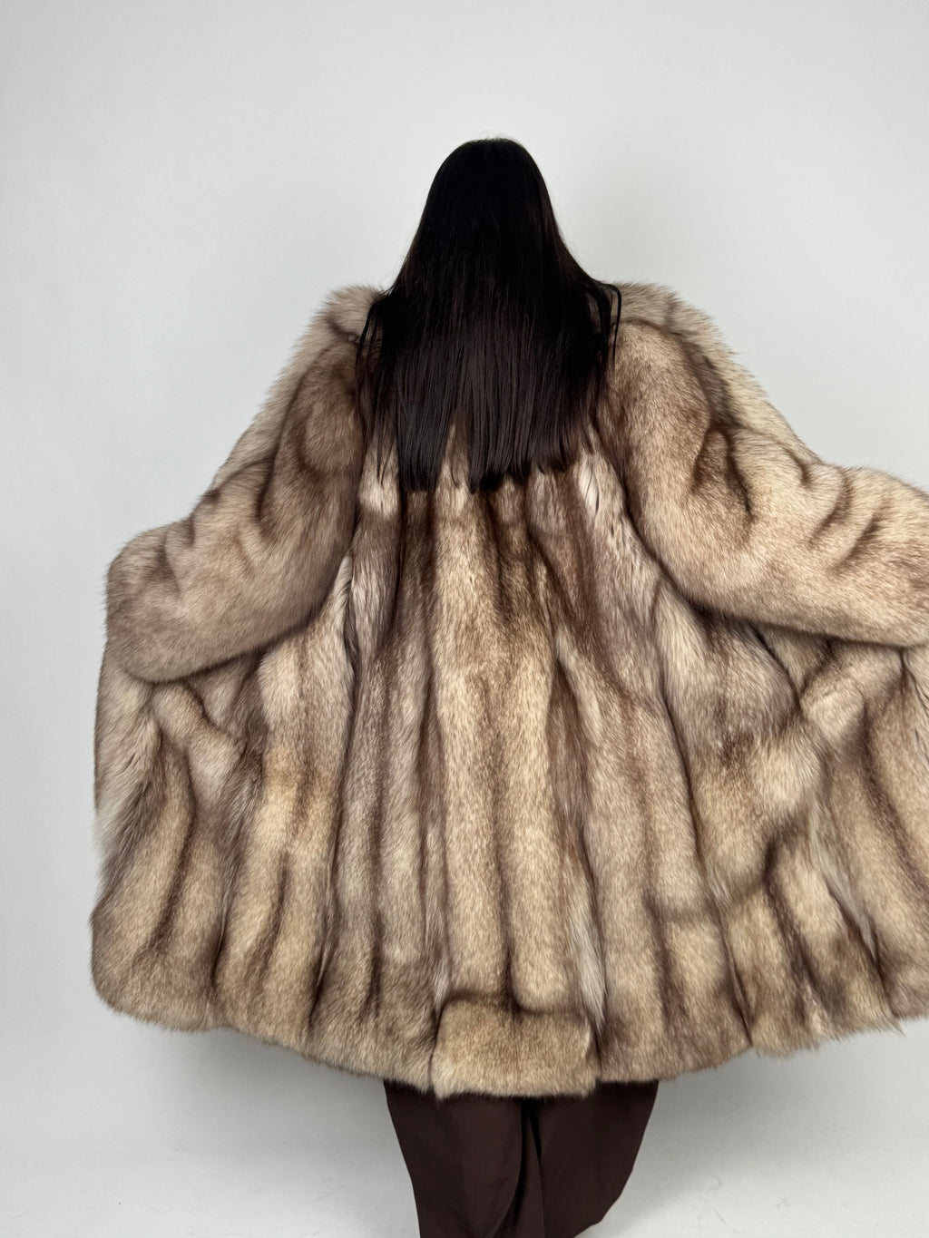 Cappotto in volpe della greonlandia N18