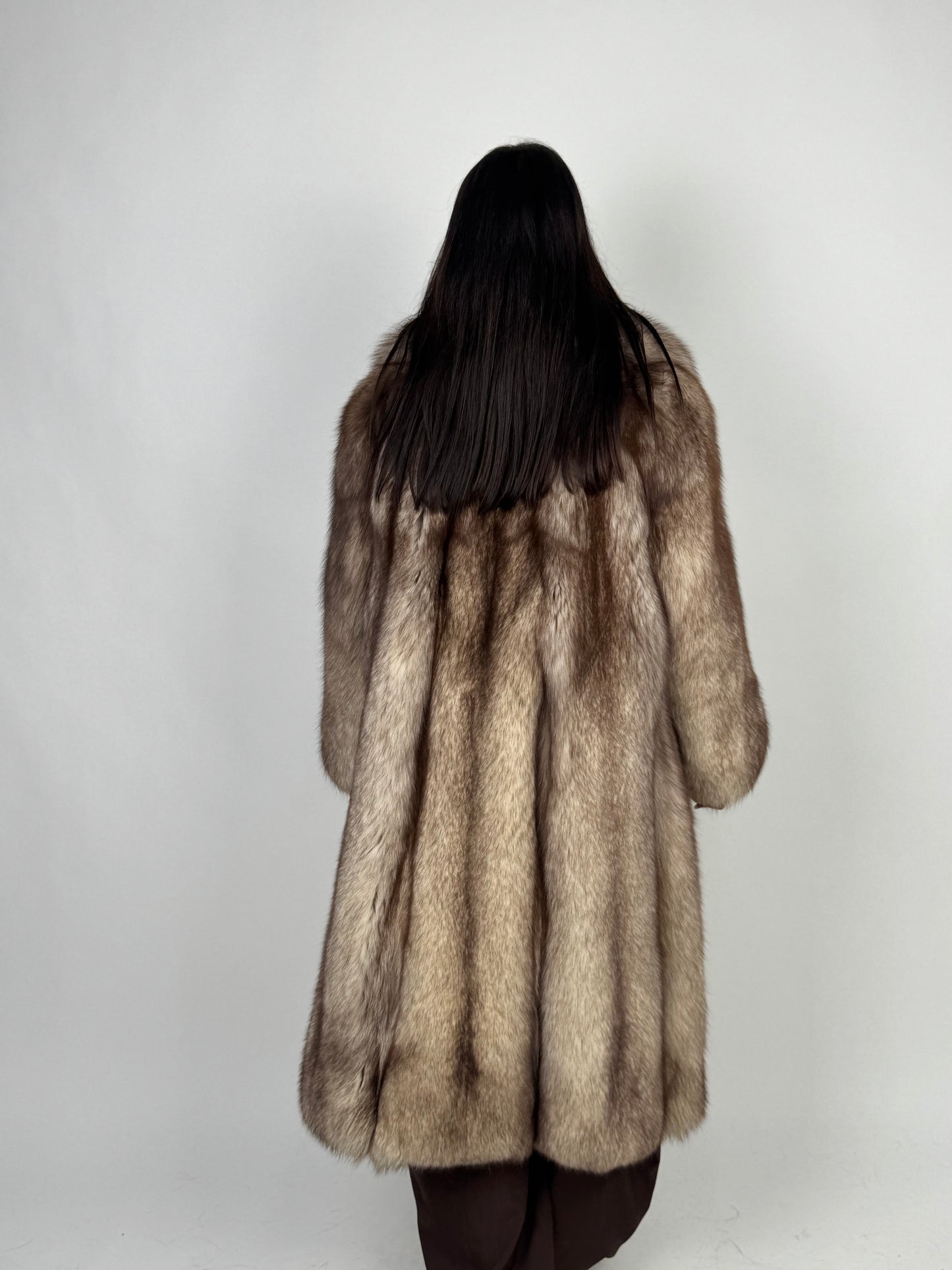 Cappotto in volpe della greonlandia N18