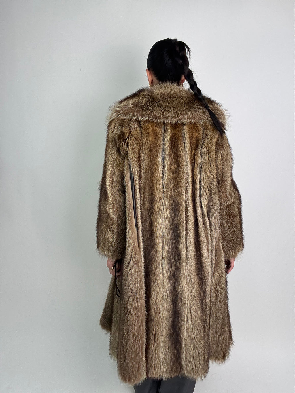 Cappotto in marmotta N389