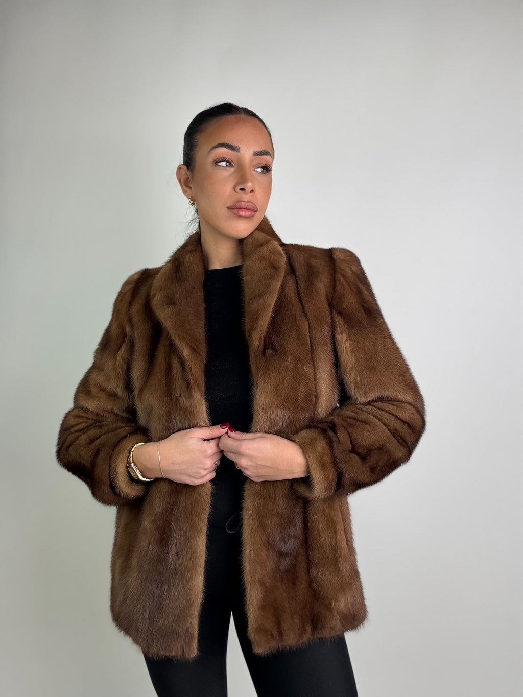 Giacca in visone N260