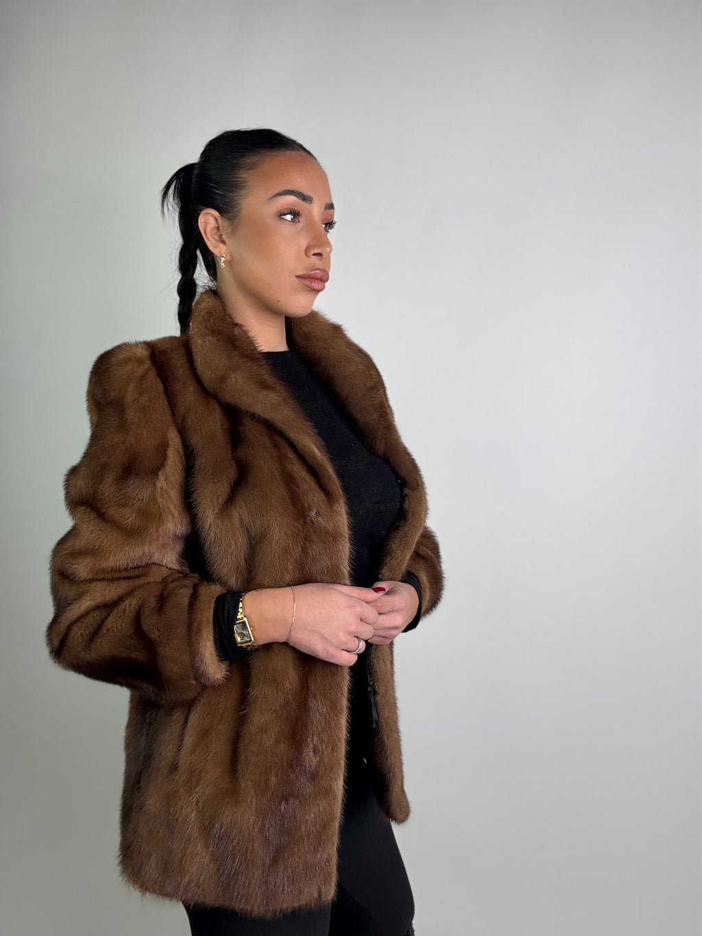 Giacca in visone N260