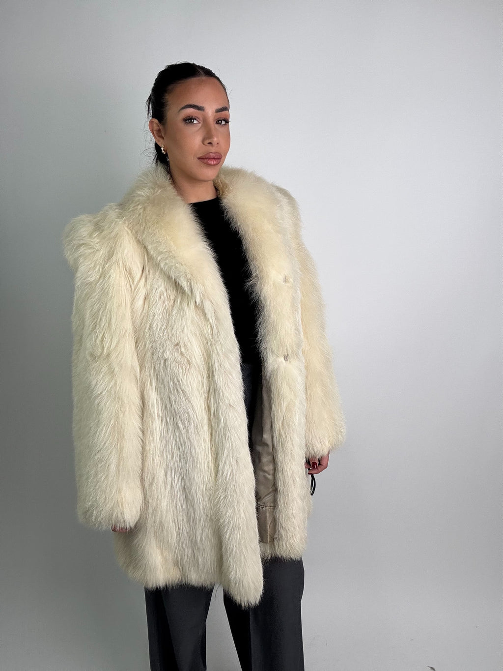 Giacca in volpe della groenlandia N48