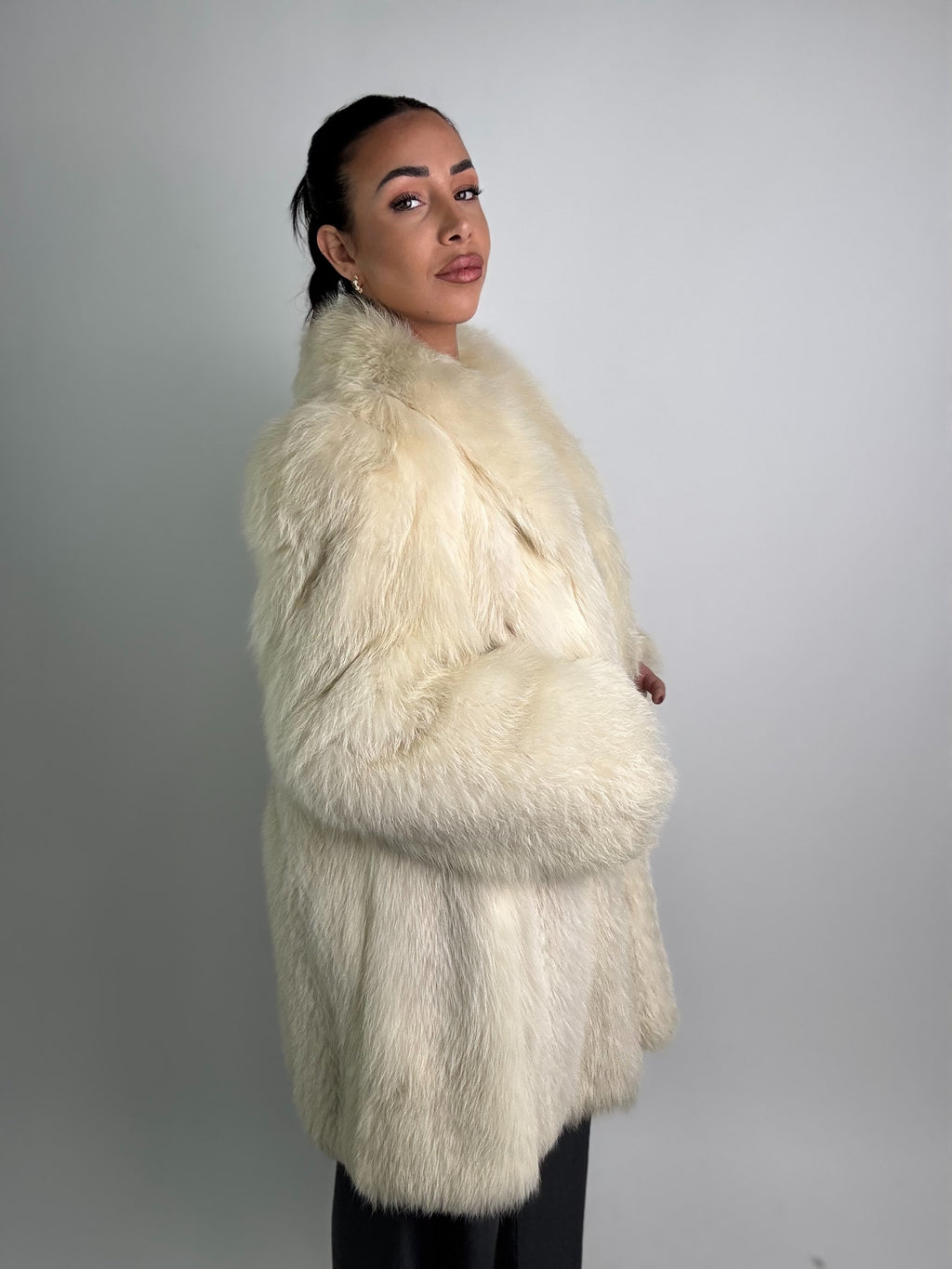 Giacca in volpe della groenlandia N48